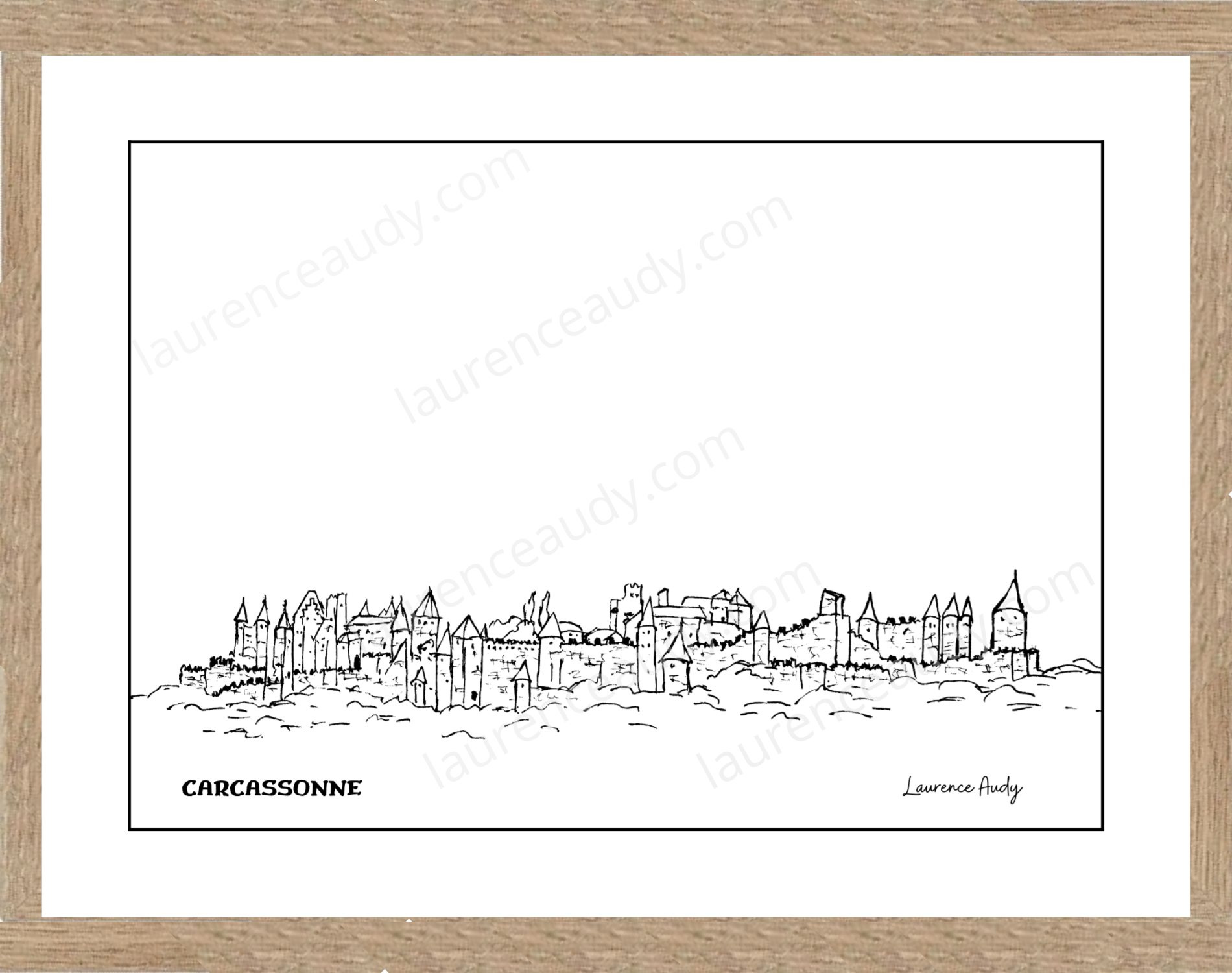 Affiche Carcassonne – Image 2