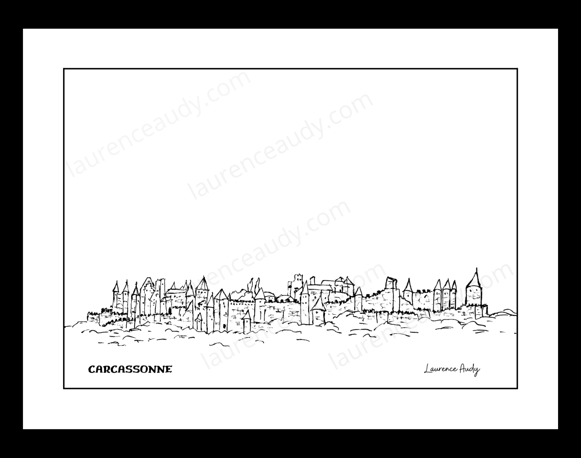 Affiche Carcassonne – Image 3