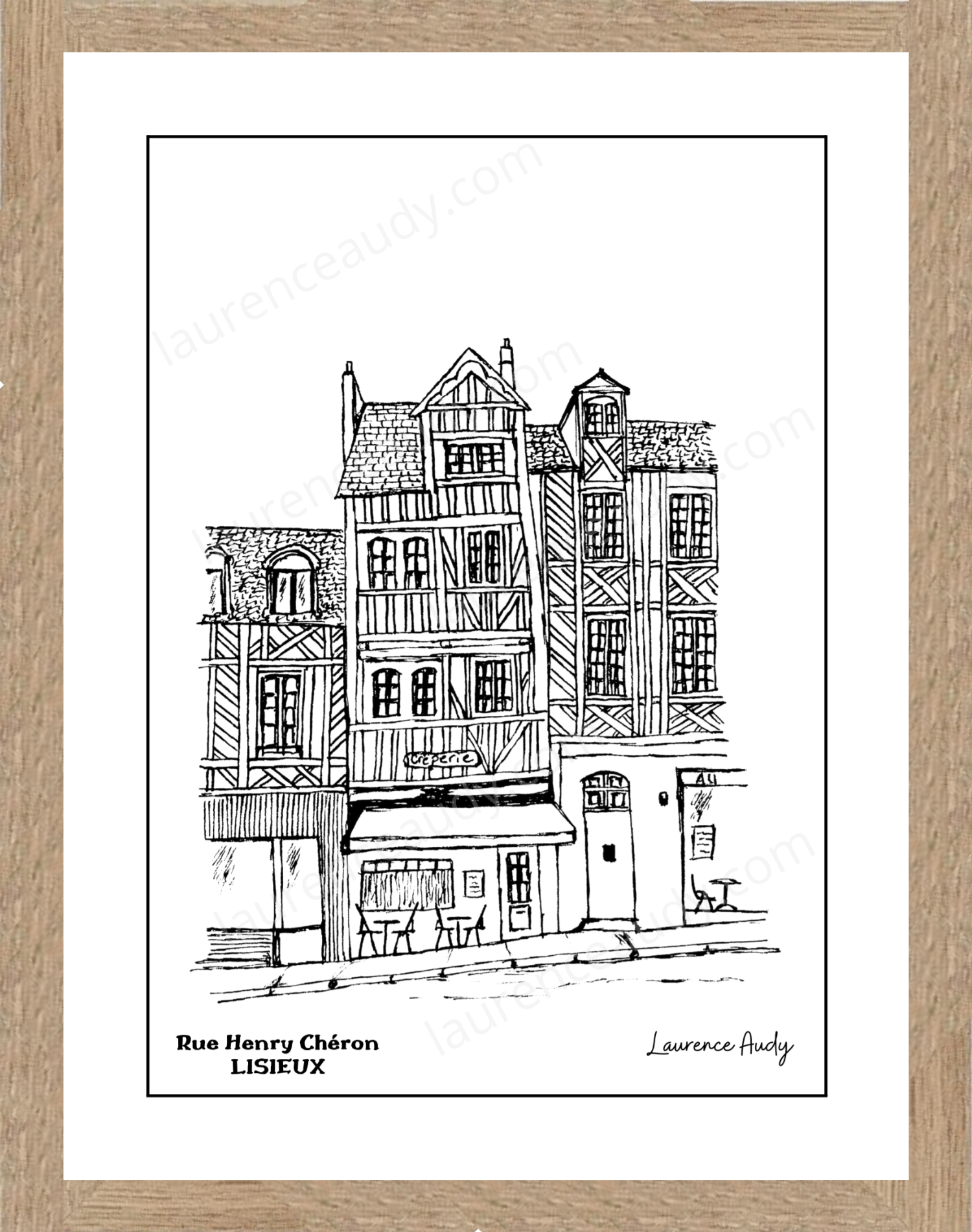 Affiche rue Henry Chéron à Lisieux – Image 3