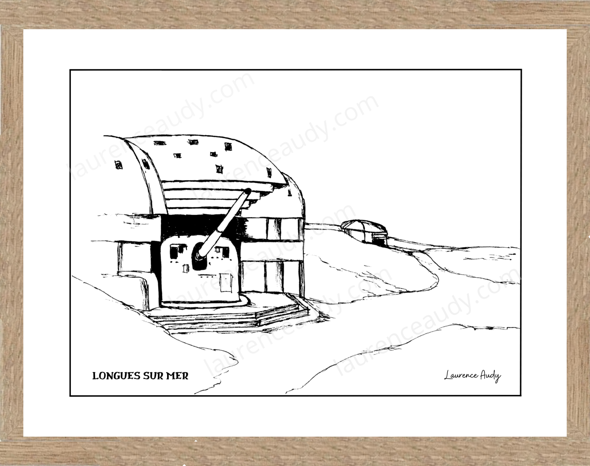 Affiche Batterie à Longues sur Mer – Image 3