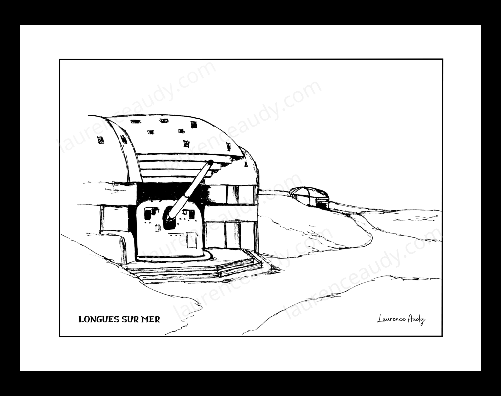 Affiche Batterie à Longues sur Mer – Image 2