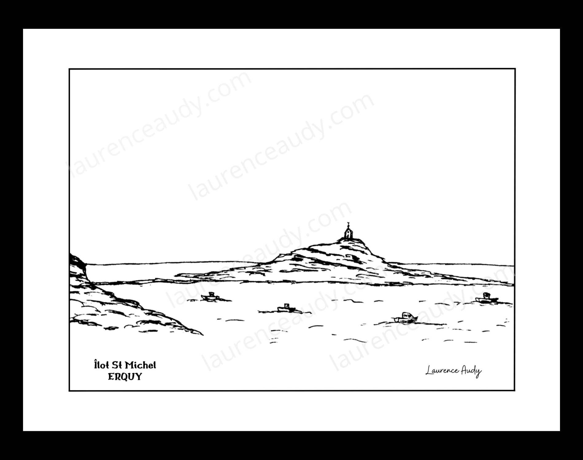 Affiche Ilot St Michel Erquy – Image 2