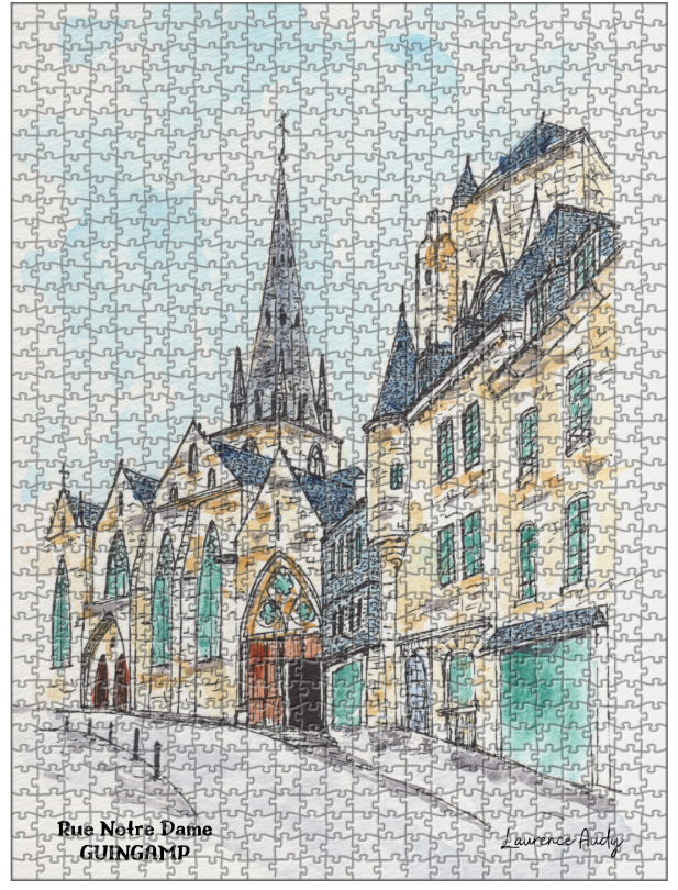 Puzzle Rue Notre Dame à Guingamp – Image 3