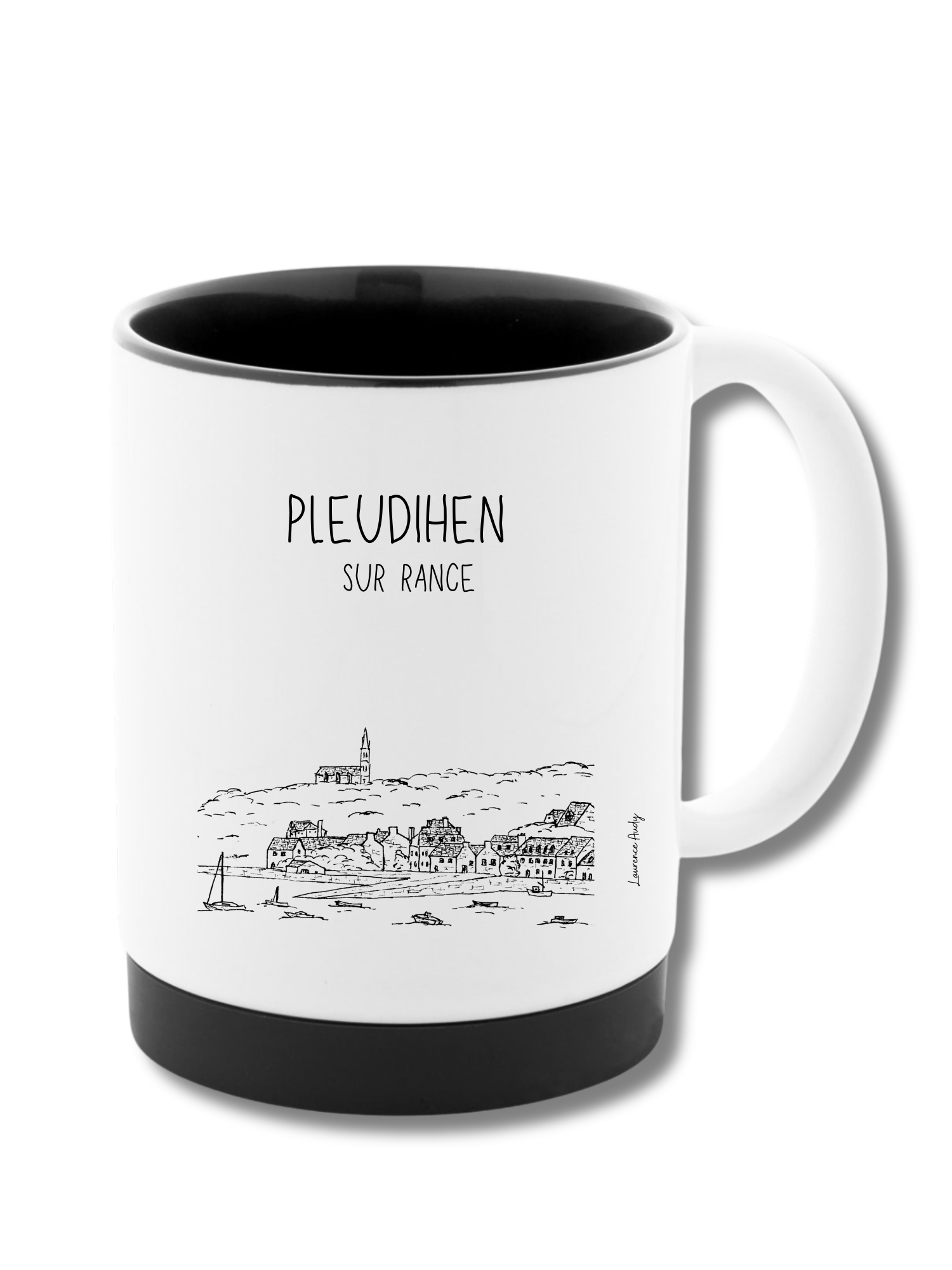 22-PLEUDIHEN-SUR-RANCE-CALE-MORDREUC-N&B-MUG-CERAMIQUE