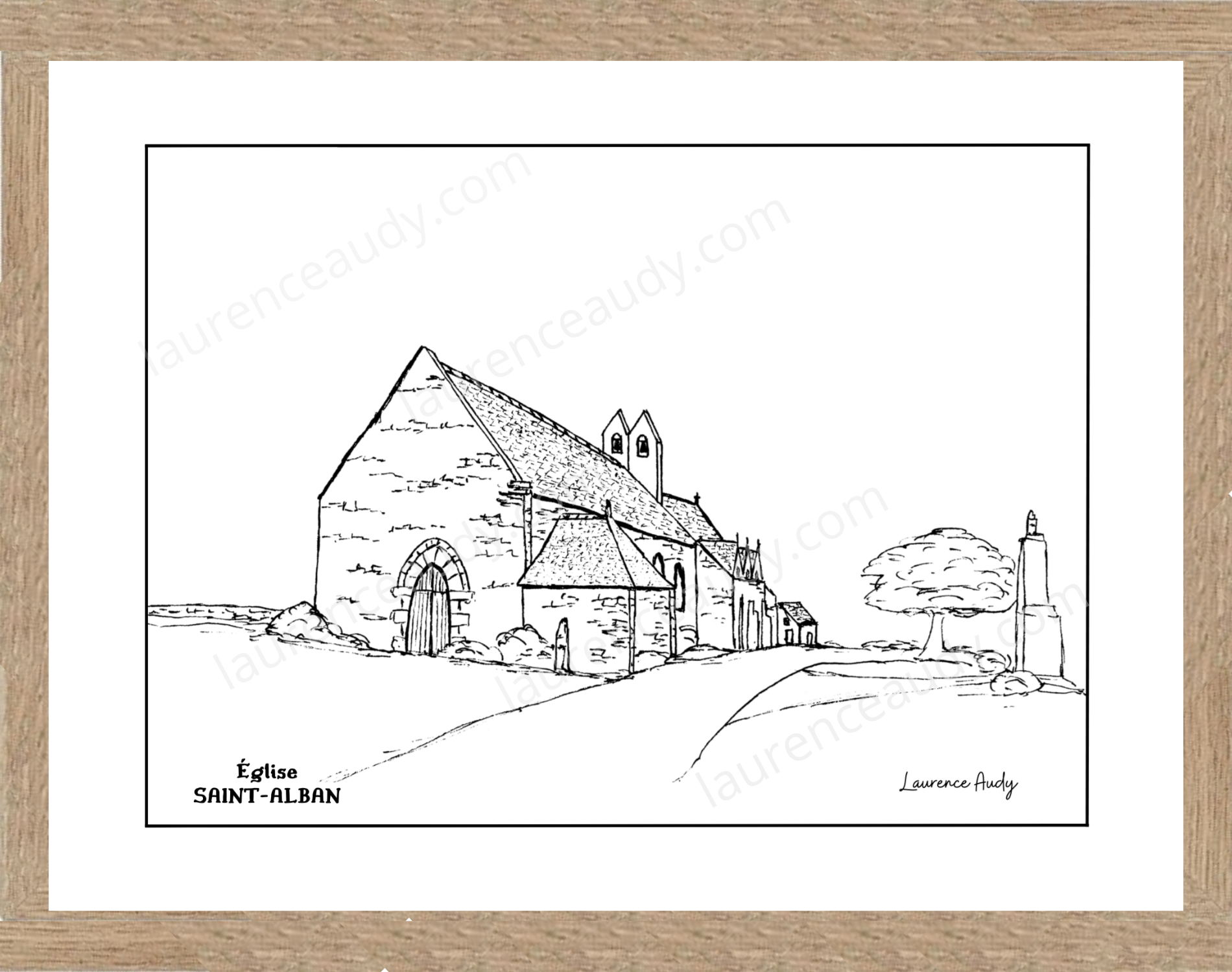 Affiche Eglise Saint Alban – Image 3