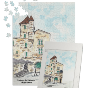 24-PERIGUEUX-MAISON-PATISSIER-PUZZLE-500-PIECES-BOITE|||29-PLOUGONVELIN-POINTE-ST-MATHIEU-PUZZLE-500-PIECES-BOITE|