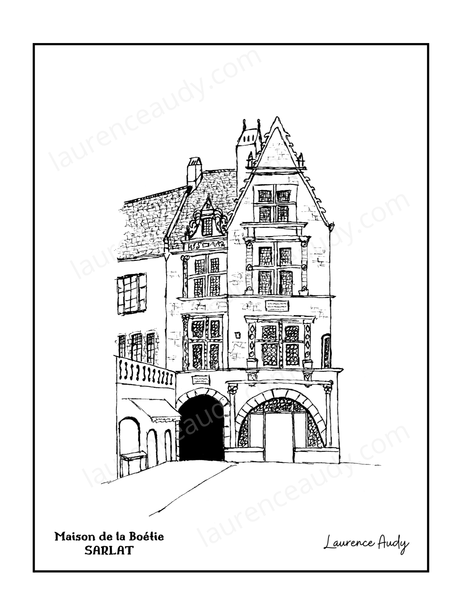 Affiche maison de la Boétie Sarlat – Image 4