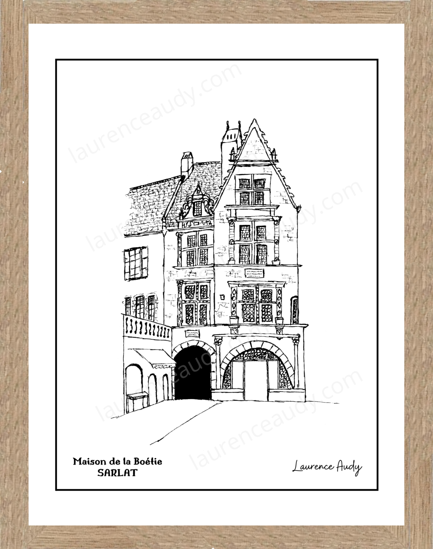 Affiche maison de la Boétie Sarlat – Image 2