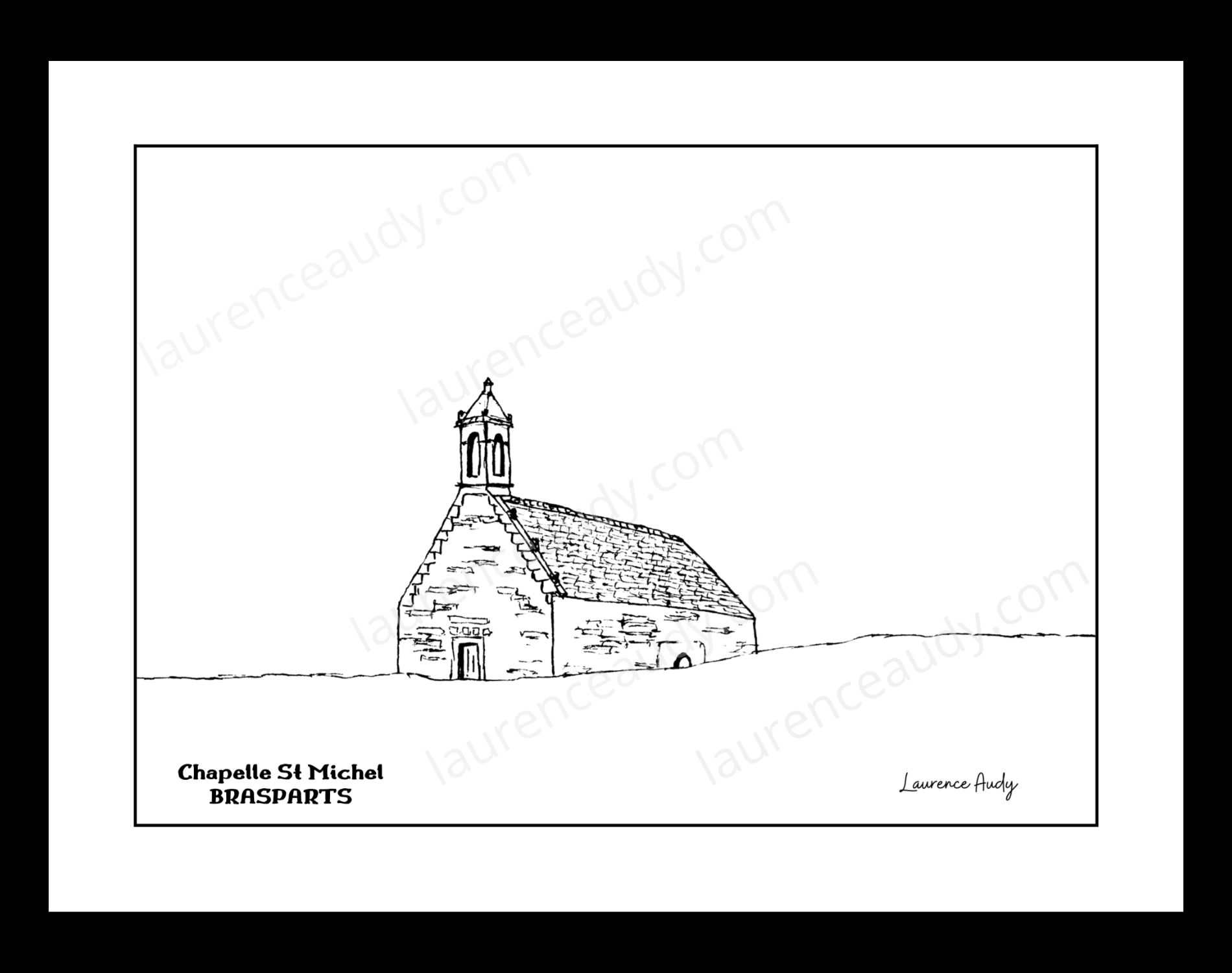 Affiche Chapelle St Michel Brasparts – Image 2