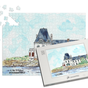 29-DOUARNENEZ-ILE-TRISTAN-PUZZLE-500-PIECES-BOITE|||