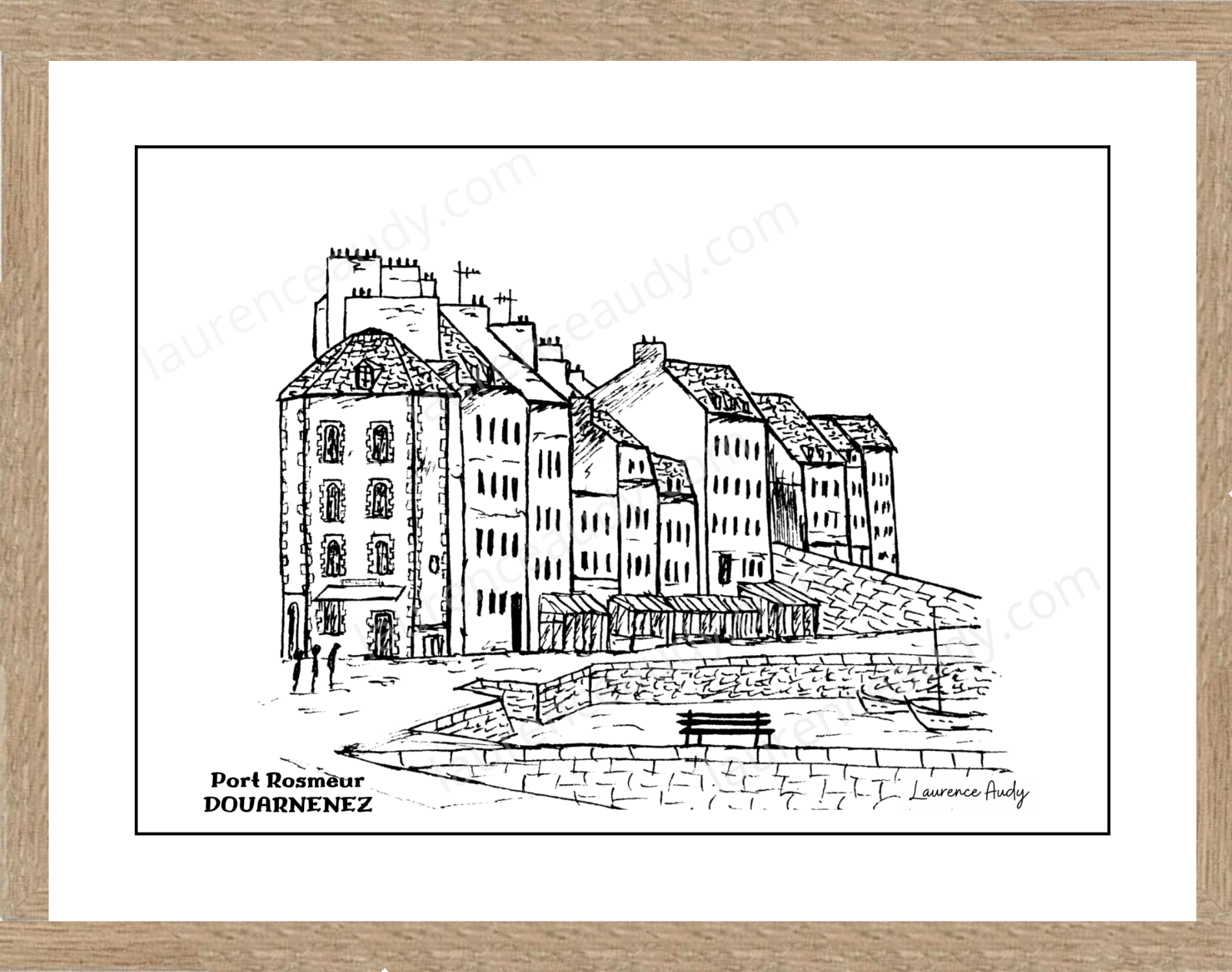 Affiche Port Rosmeur Douarnenez – Image 3