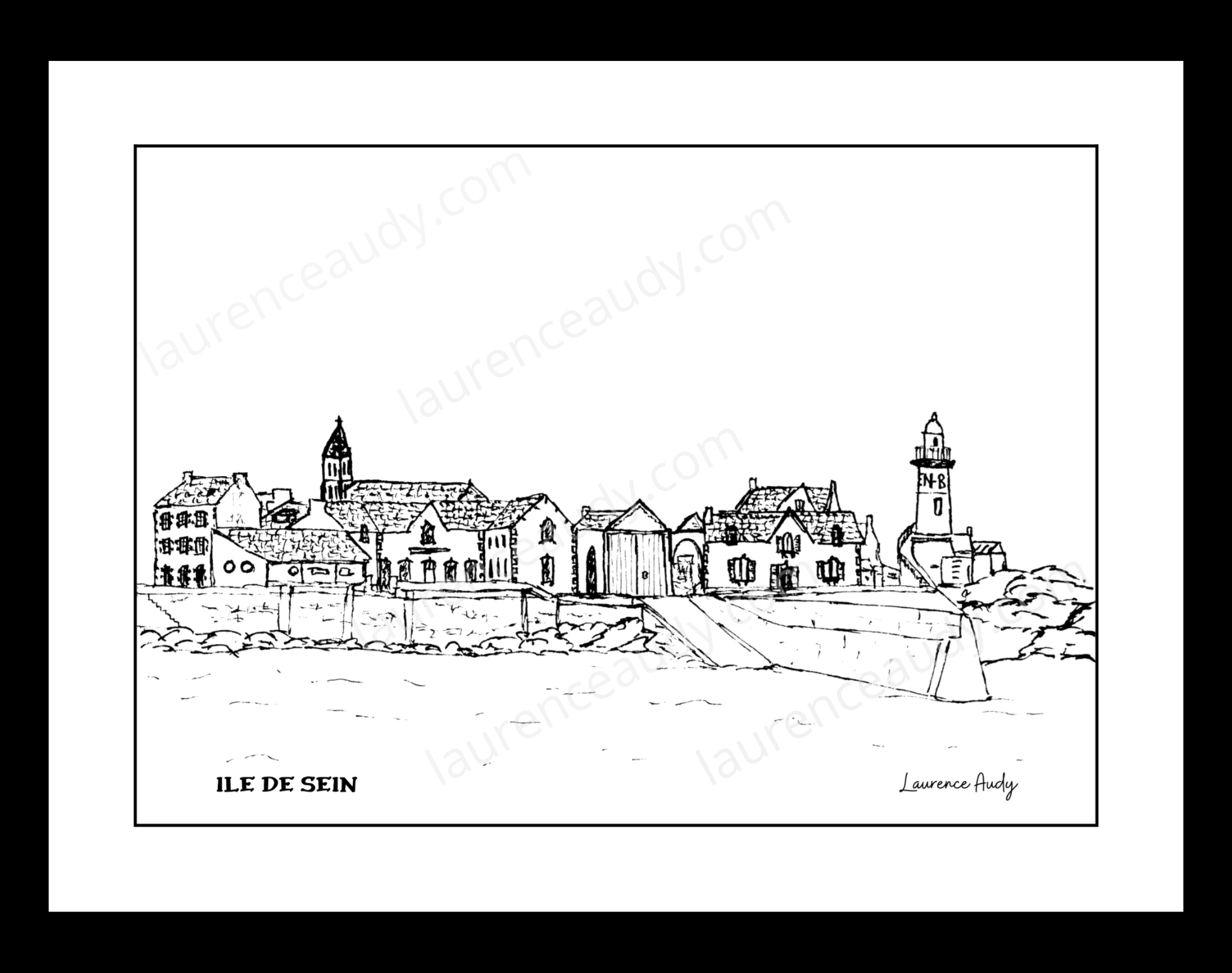 Affiche Ile de Sein – Image 2