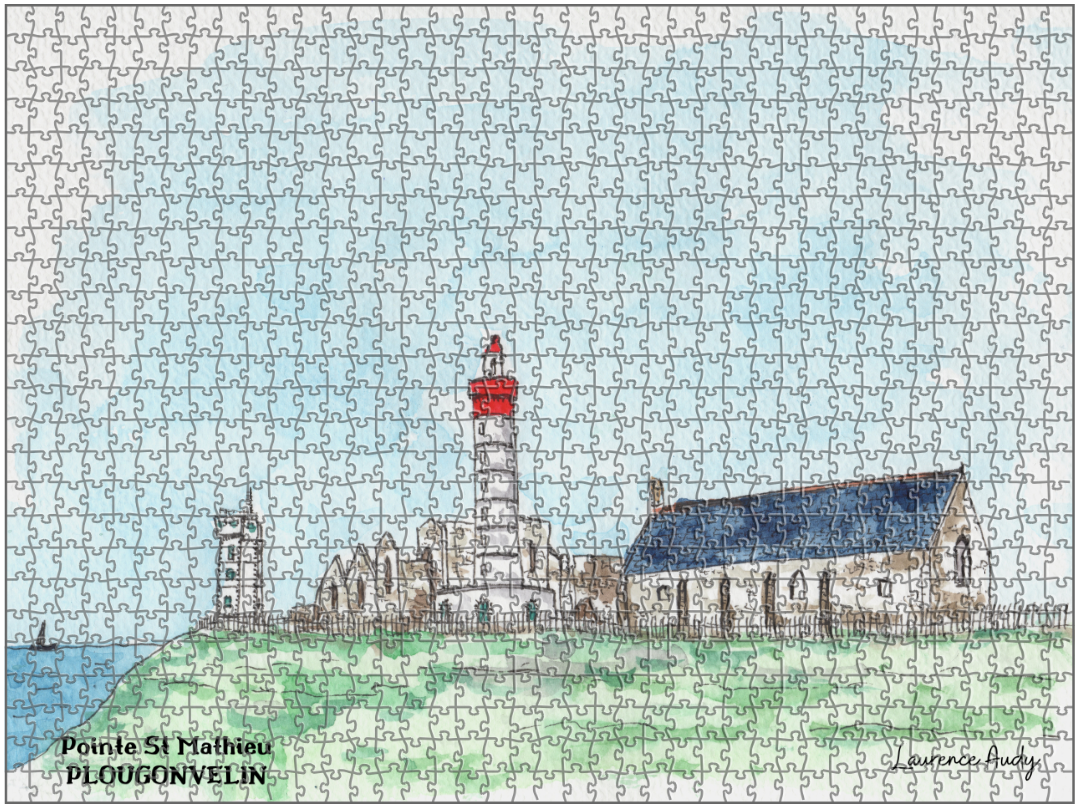 Puzzle Pointe St Mathieu à Plougonvelin – Image 3
