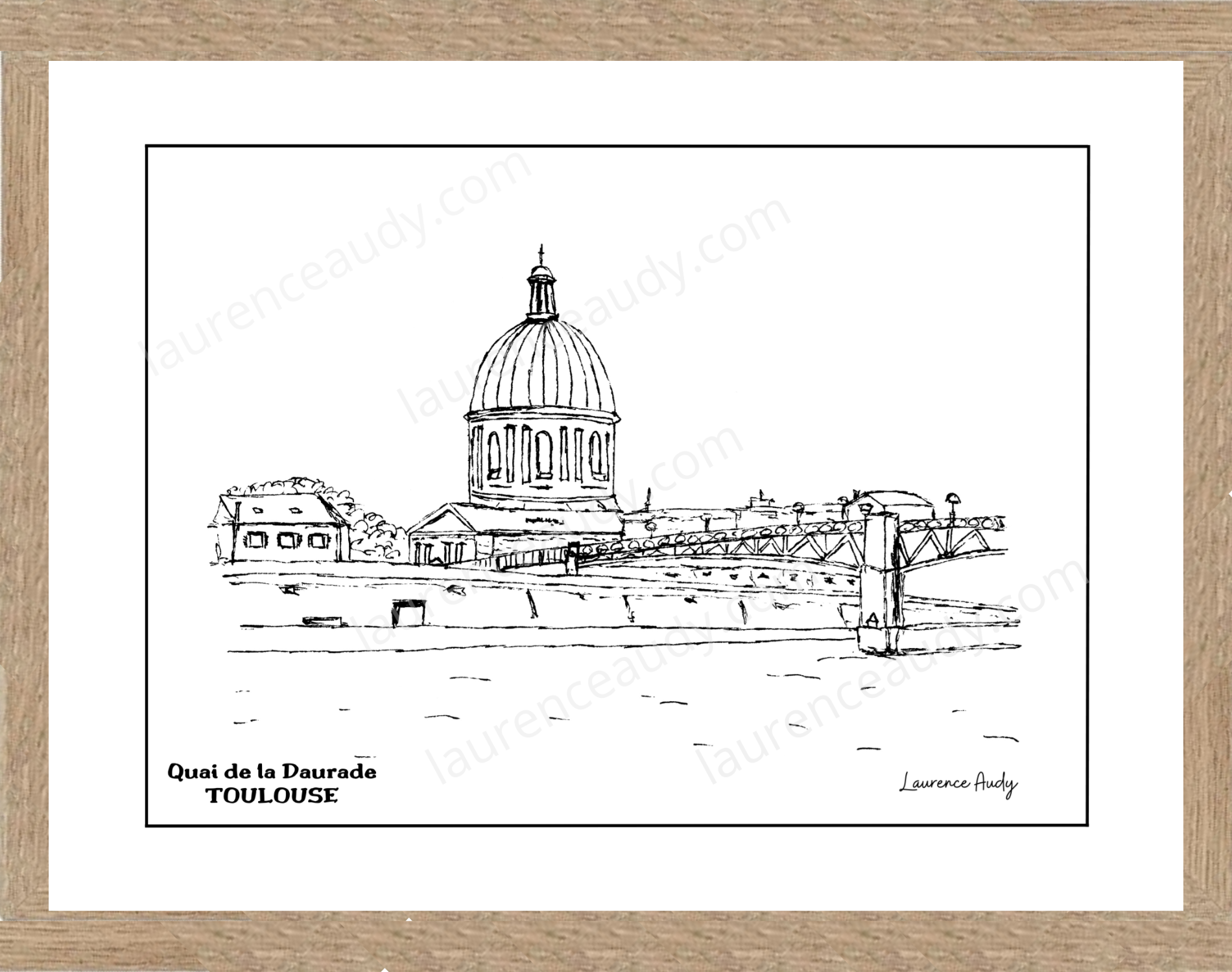 Affiche Quai Daurade Toulouse – Image 2