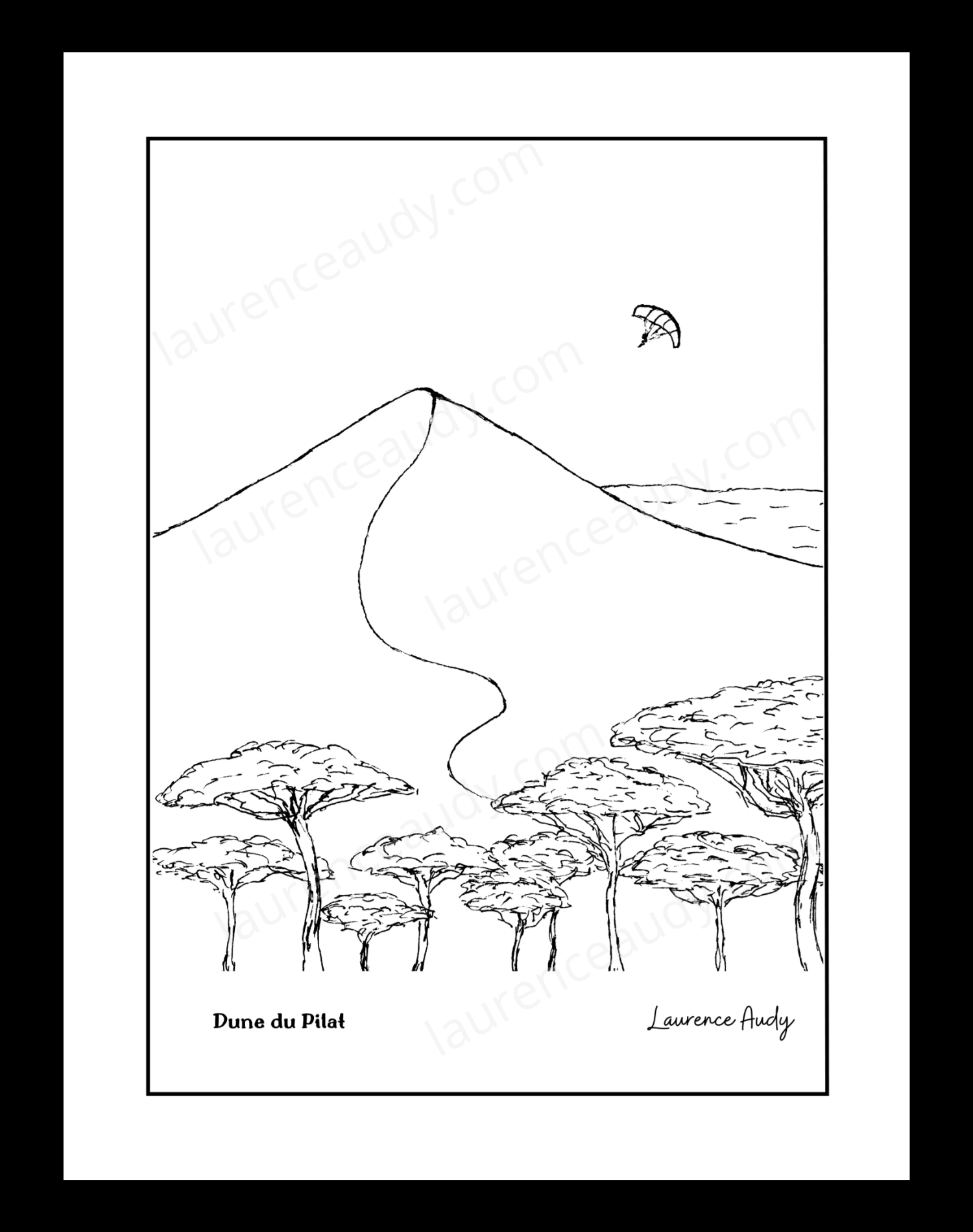 Affiche La Dune du Pilat la Teste – Image 3