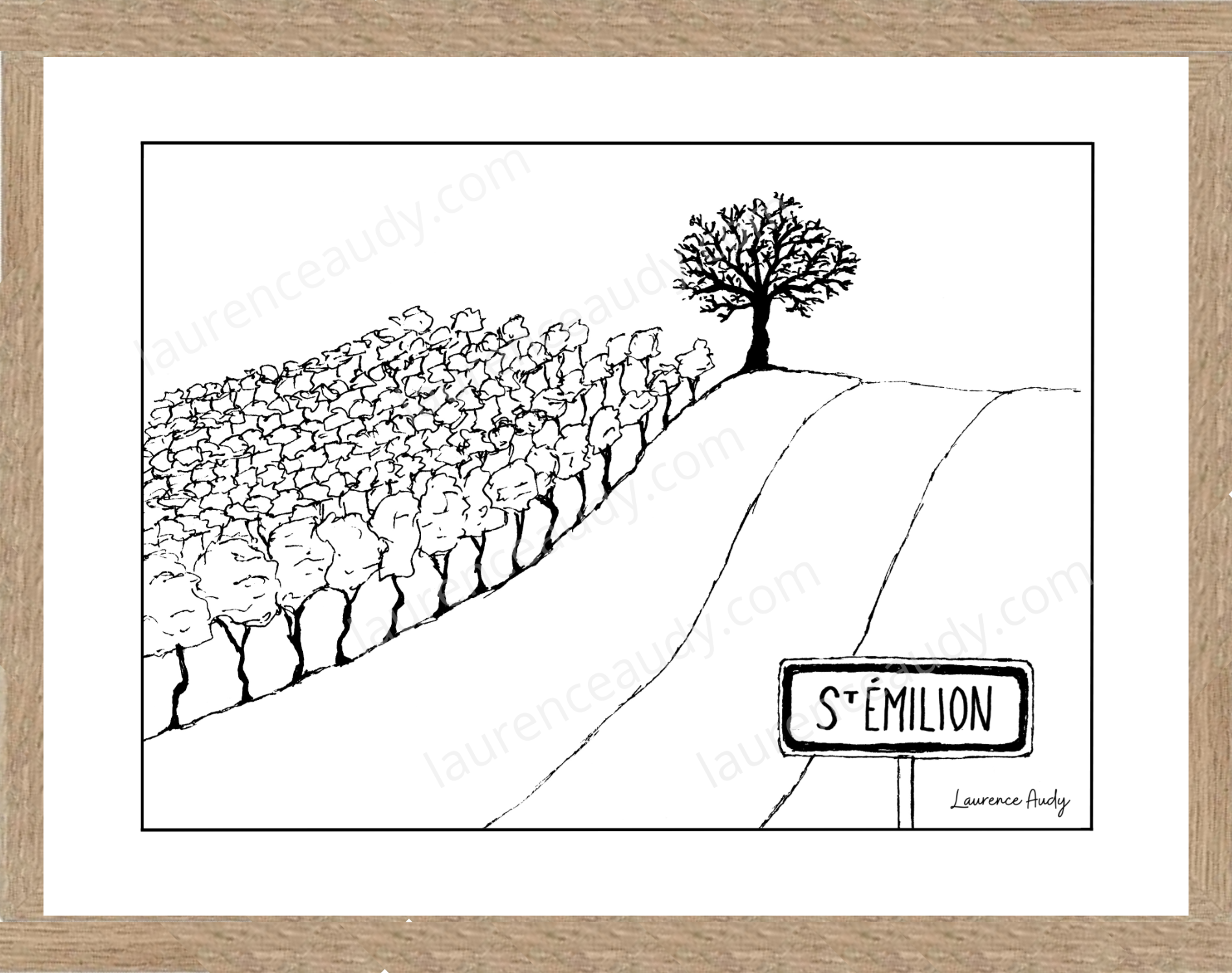 Affiche Vigne St Emilion – Image 3