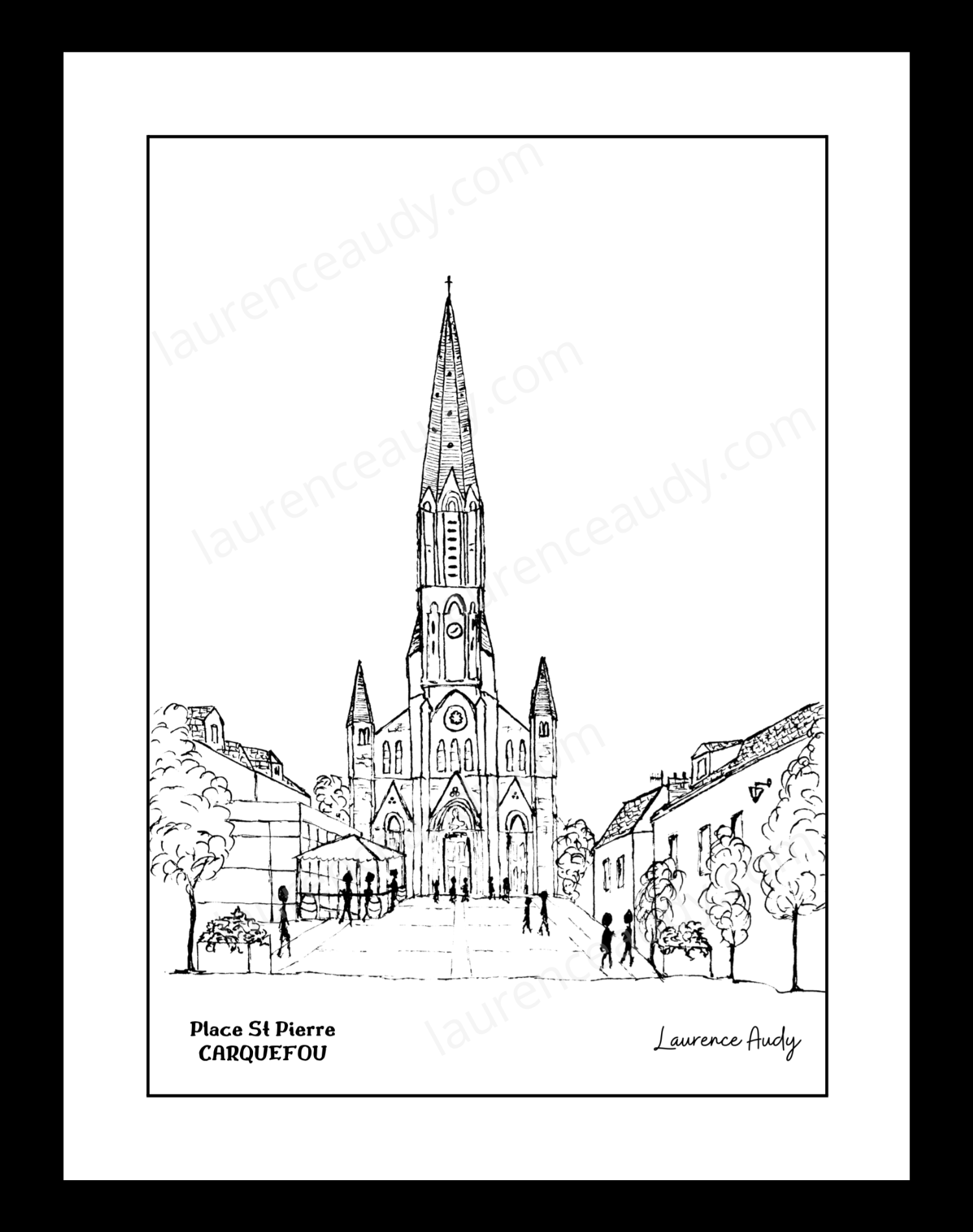 Affiche Place St Pierre à Carquefou – Image 2