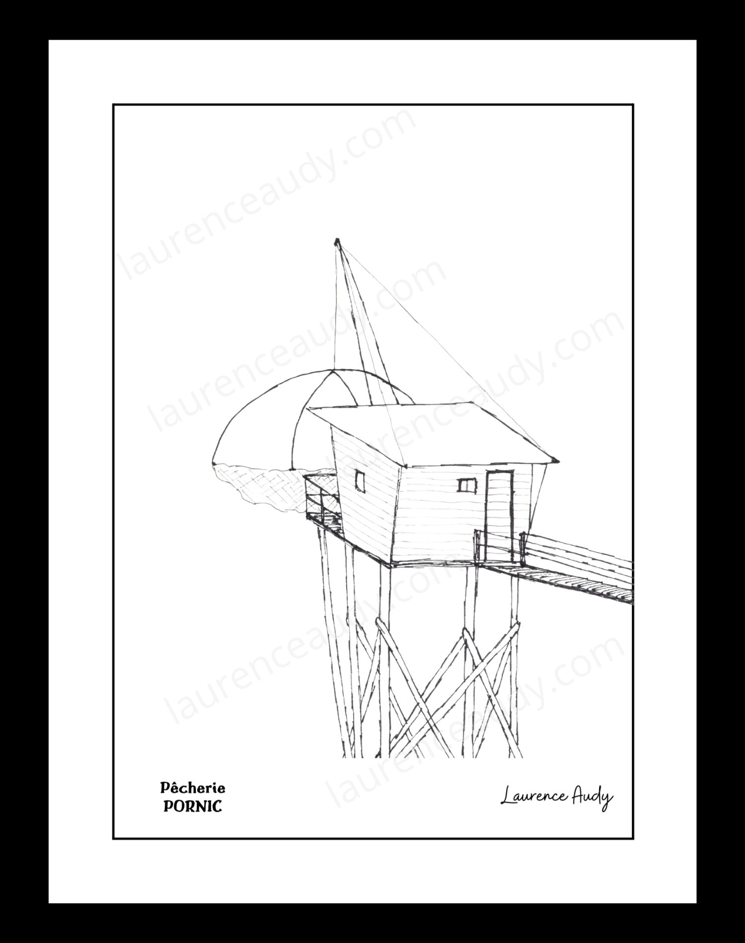 Affiche Pêcherie n°1 à Pornic – Image 2
