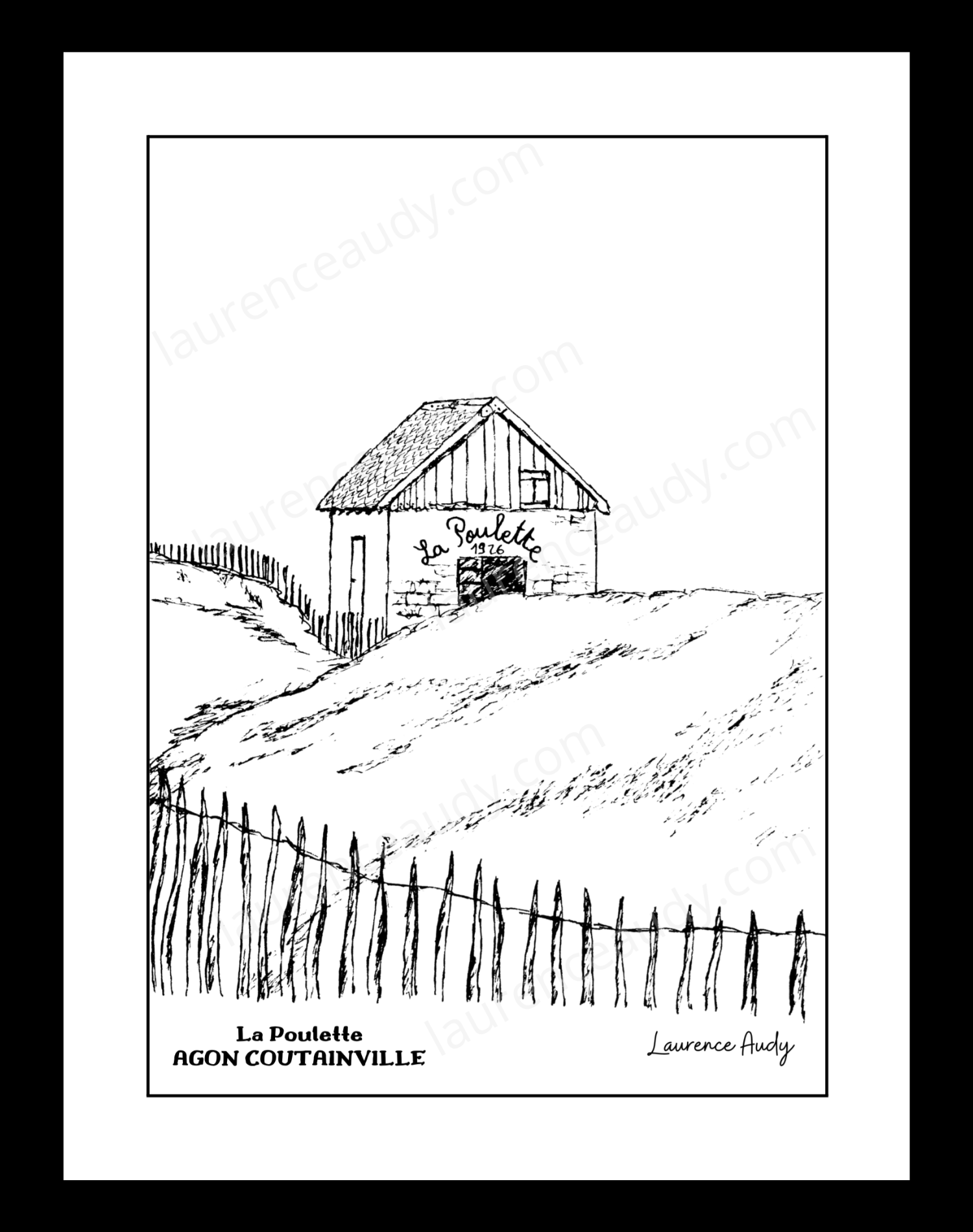 Affiche La Poulette à Agon Coutainville – Image 2
