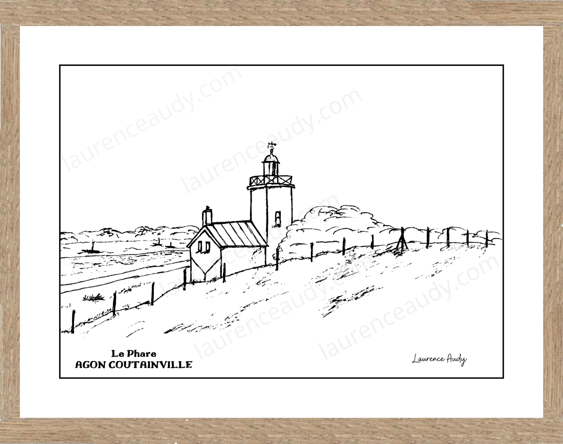 Affiche Le Phare à Agon Coutainville – Image 3