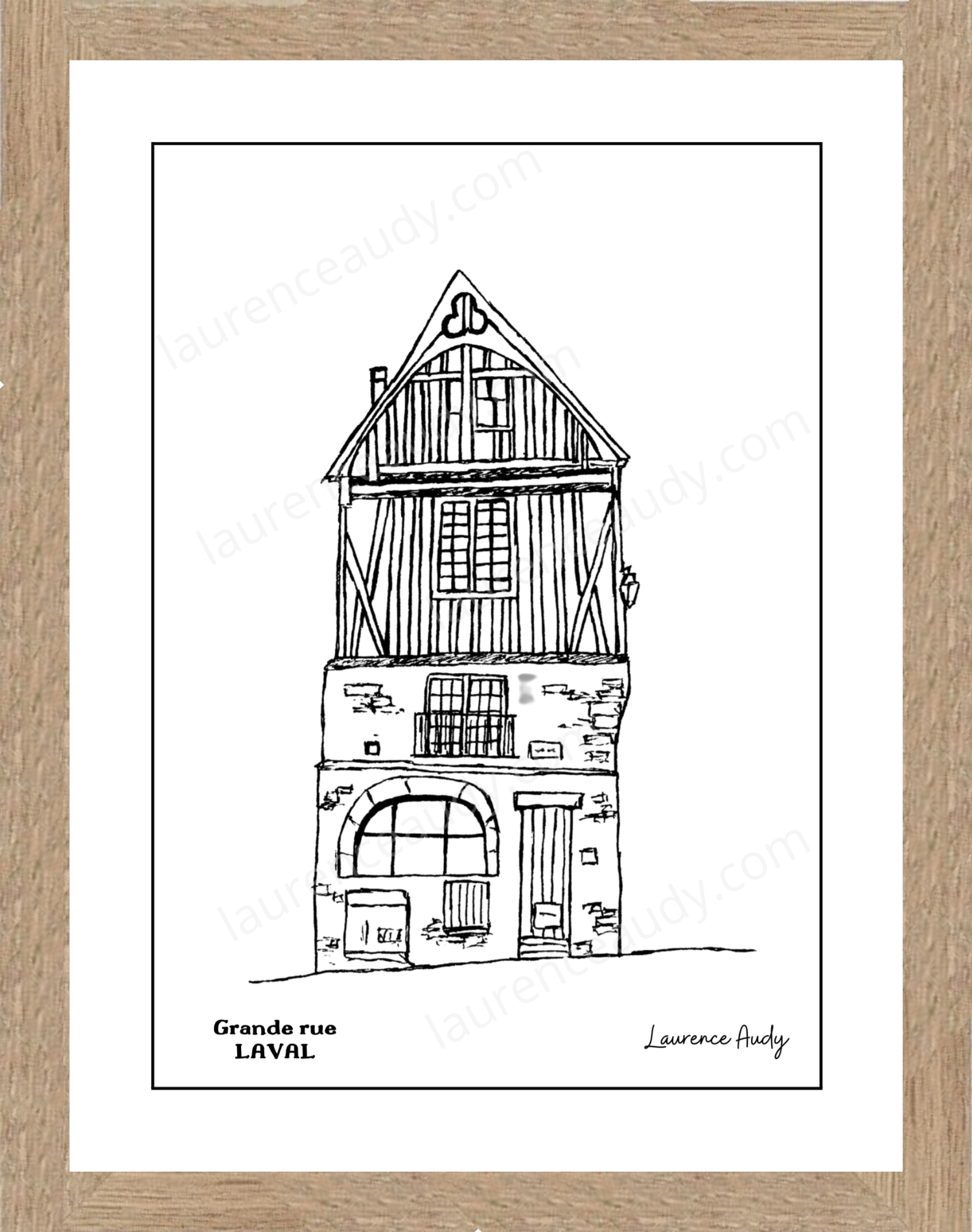 Affiche Grande rue à Laval – Image 3