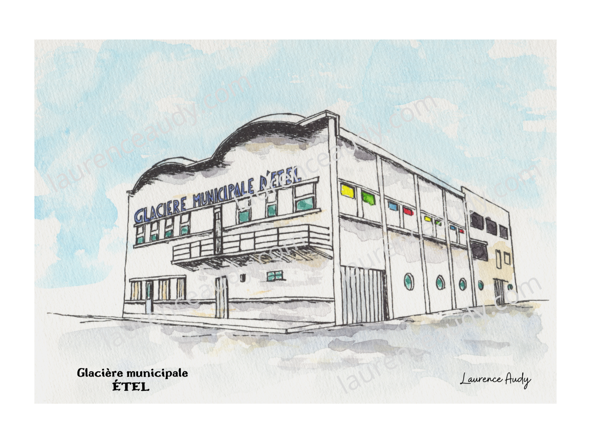 56-ETEL-GLACIERE-AQUARELLE FILIGRANE
