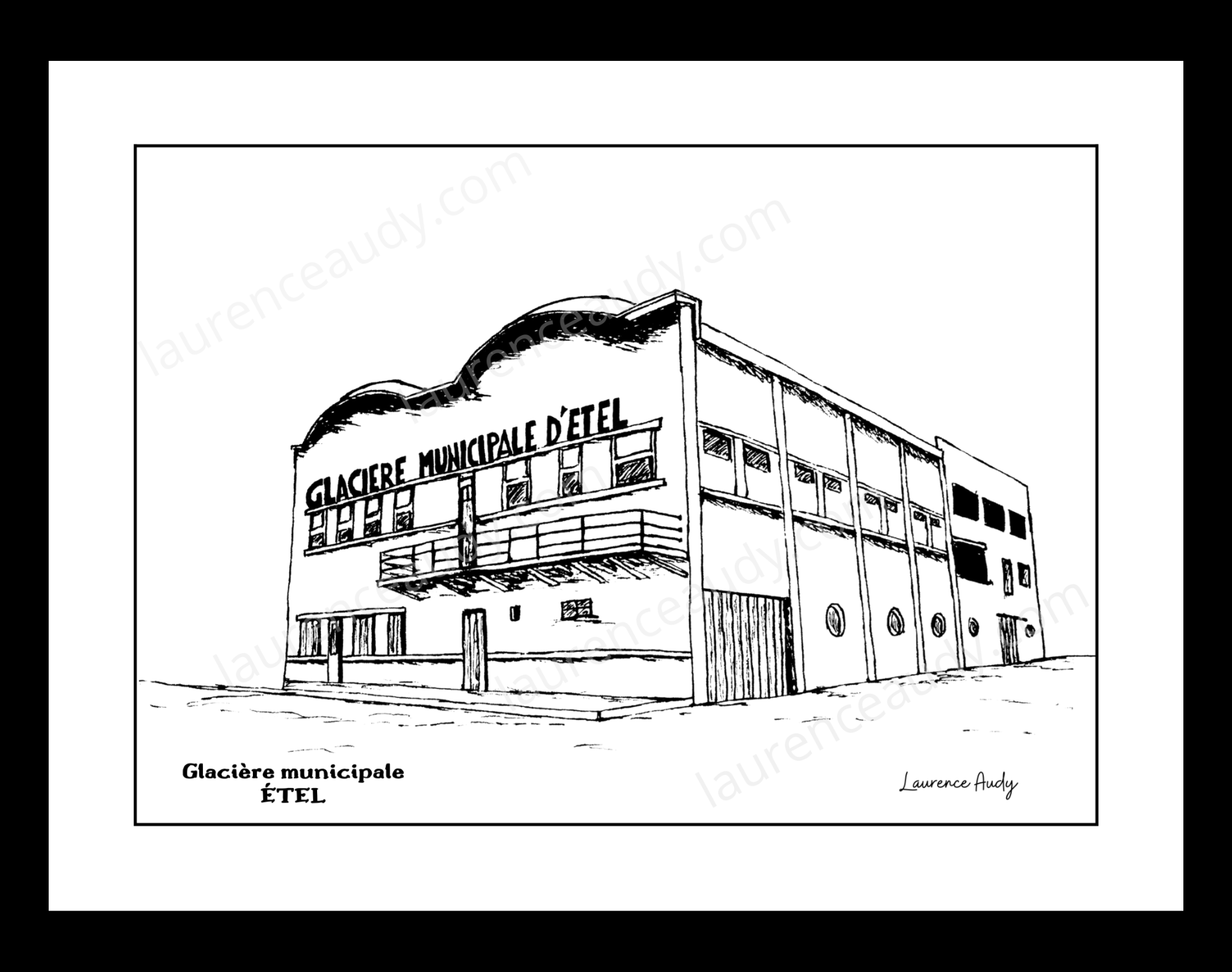 Affiche Glacière municipale Etel – Image 2