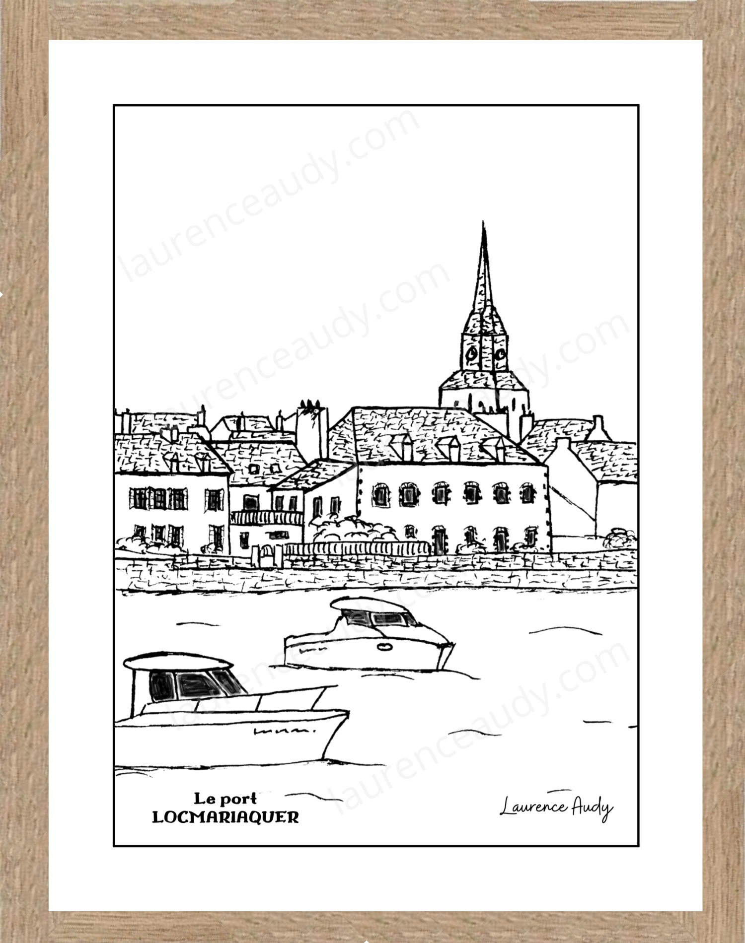 Affiche Port Locmariaquer – Image 3