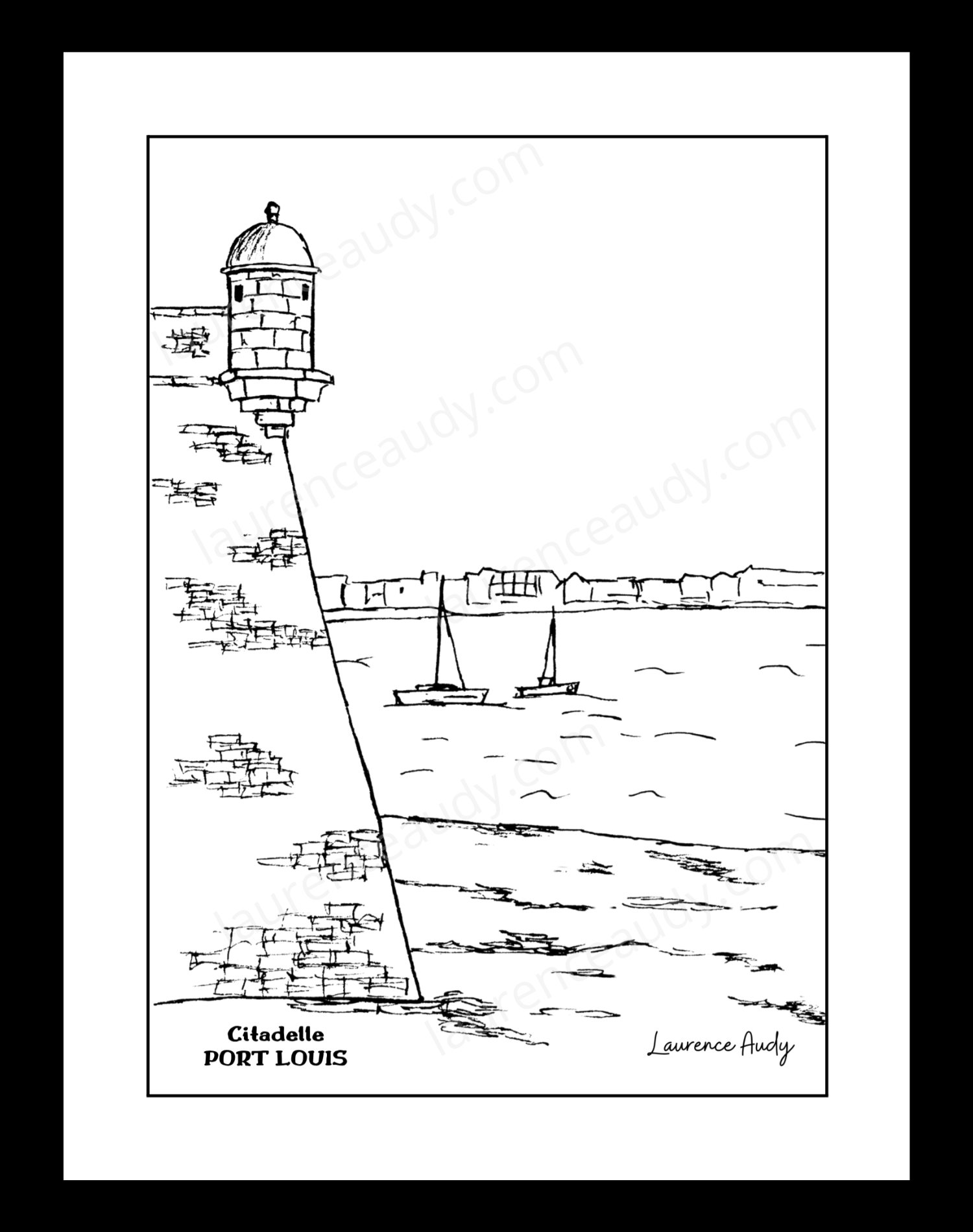 Affiche Citadelle Port Louis – Image 2