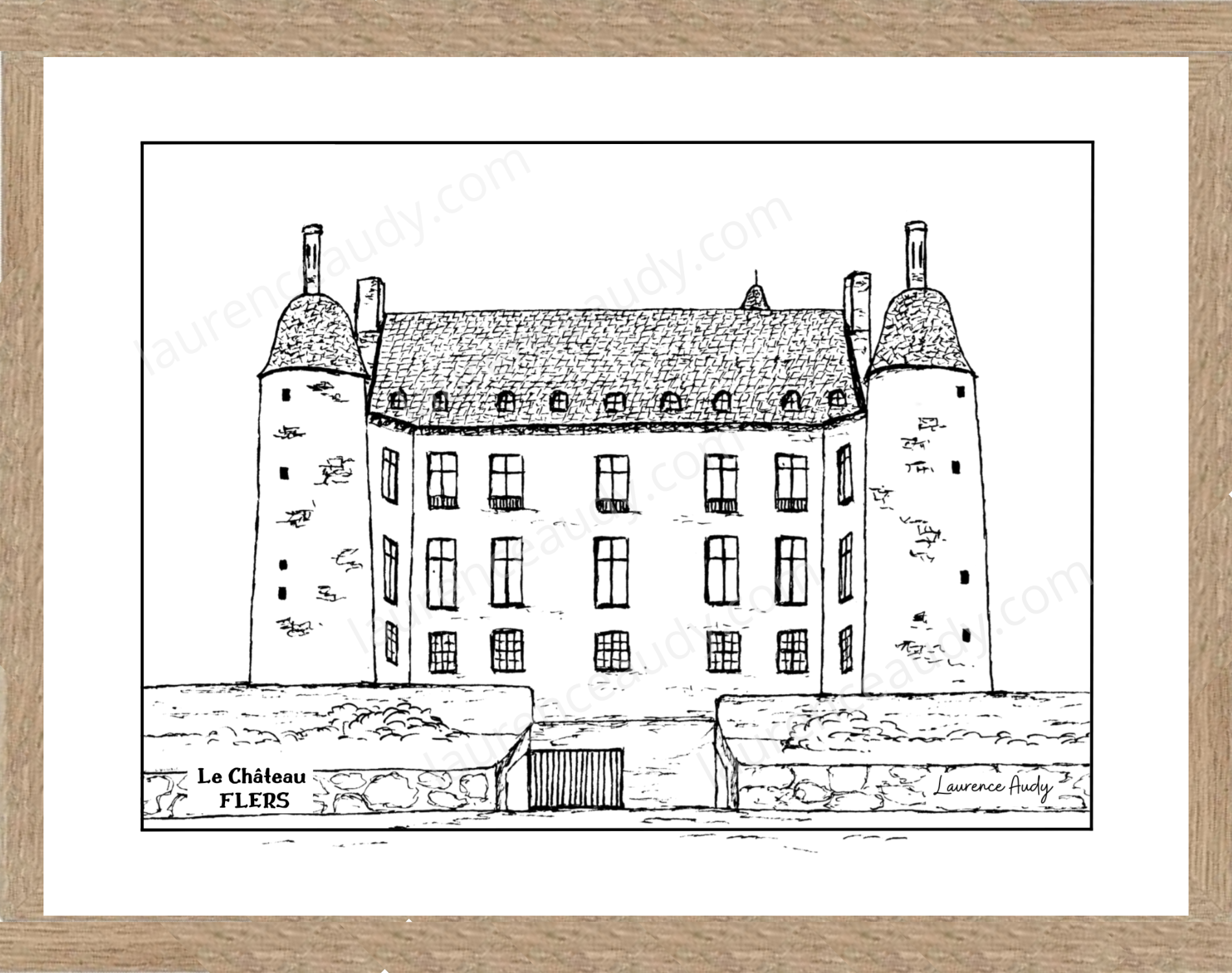 Affiche château n°2 Flers – Image 3