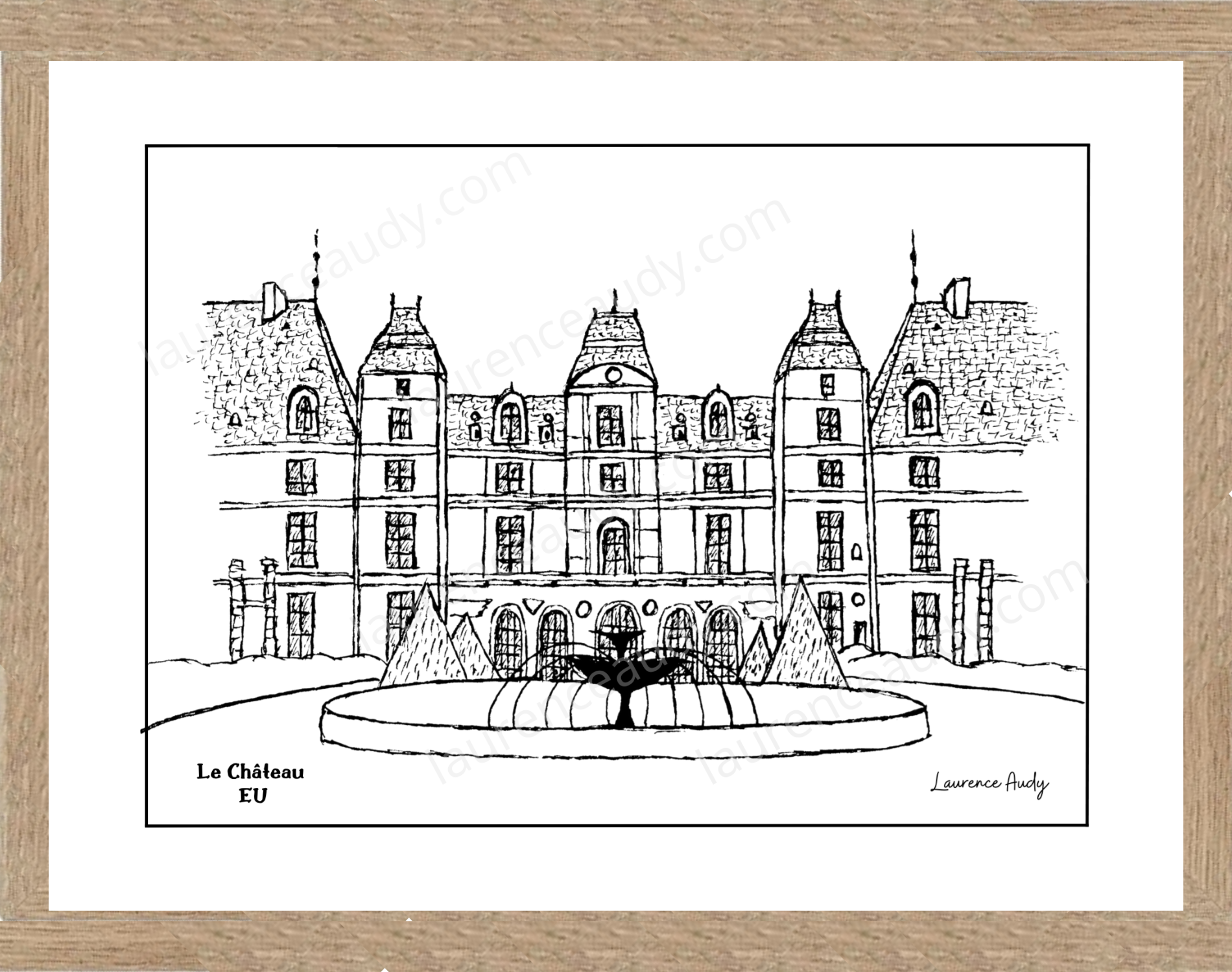 Affiche château de Eu – Image 3