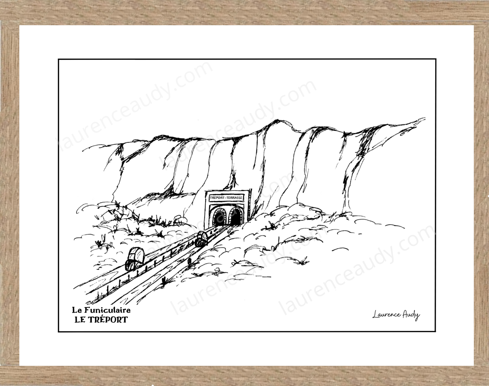 Affiche le funiculaire du Tréport – Image 3