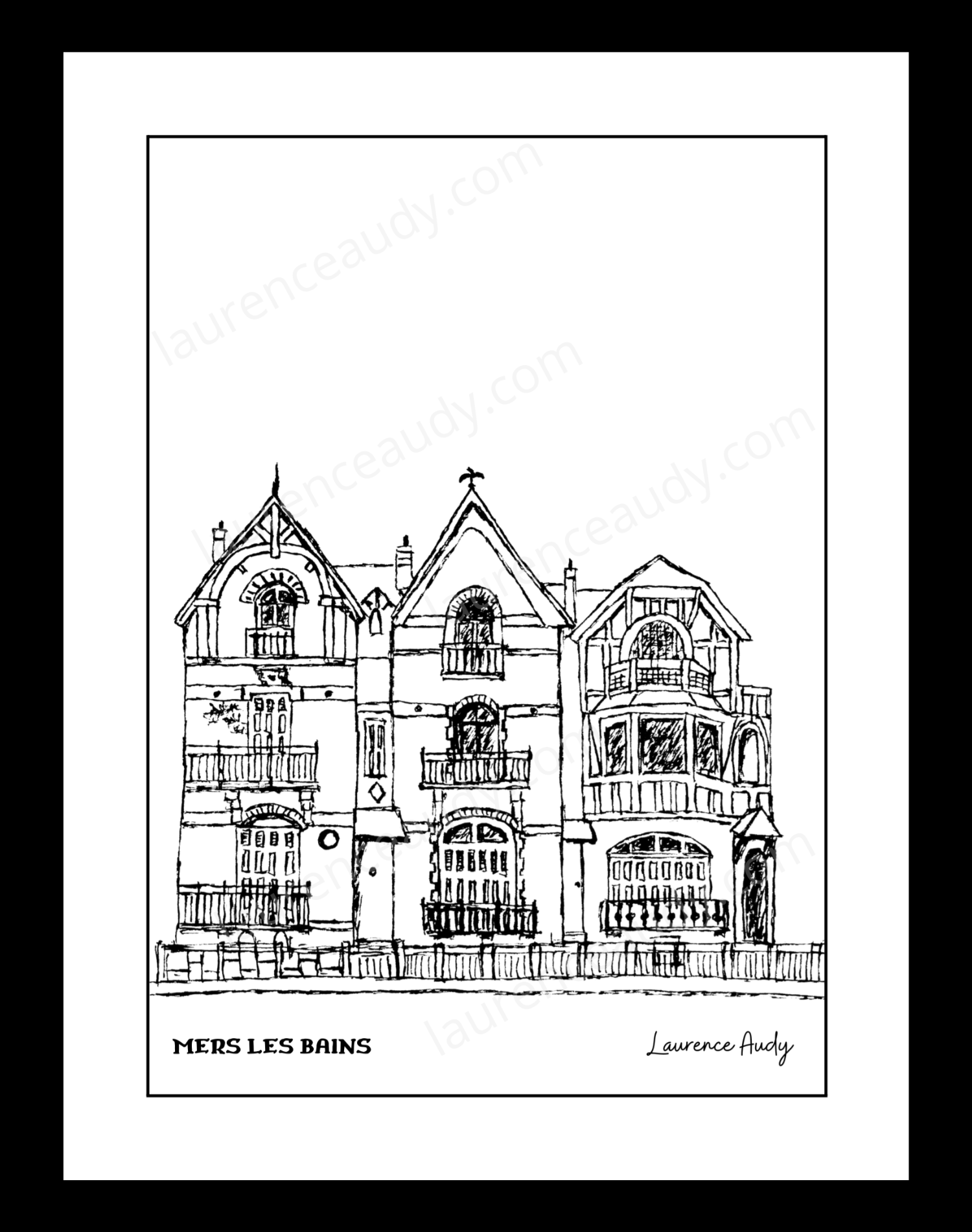 Affiche villas Mers les Bains – Image 2