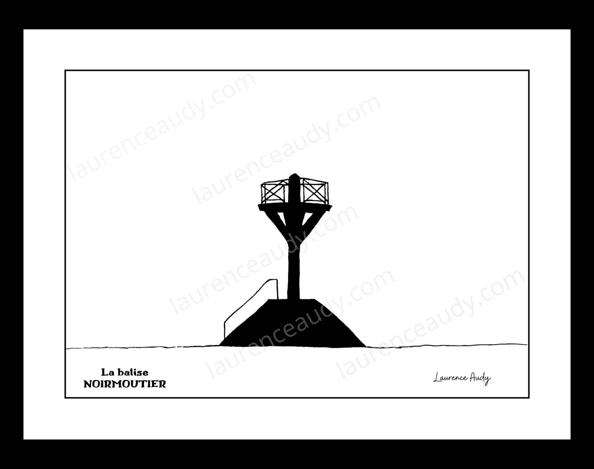 Affiche Balise Noirmoutier – Image 2