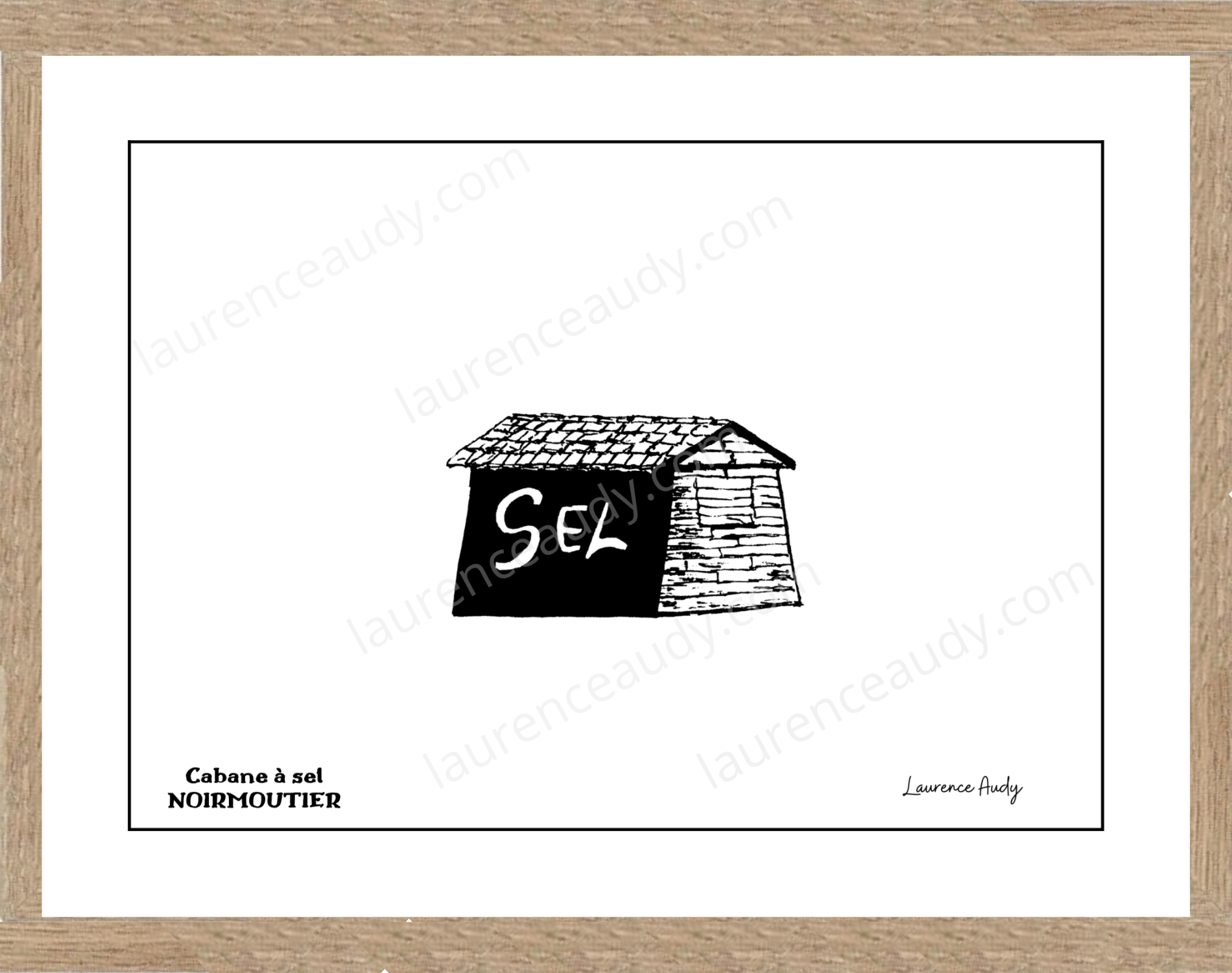 Affiche Cabane Noirmoutier – Image 3