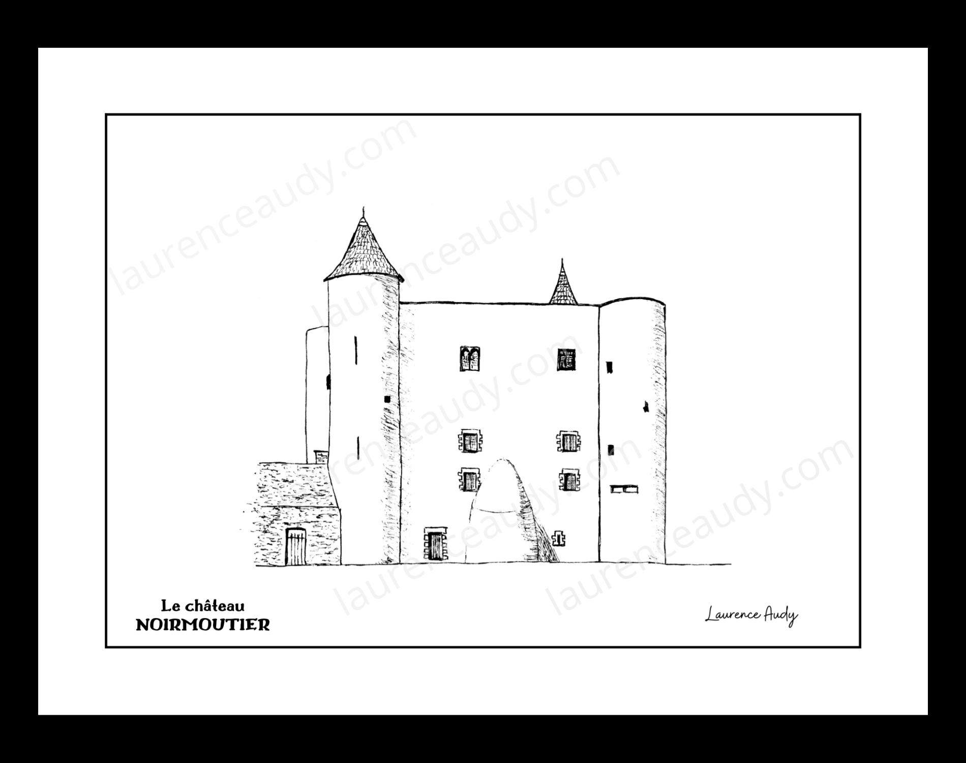 Affiche Château Noirmoutier – Image 3