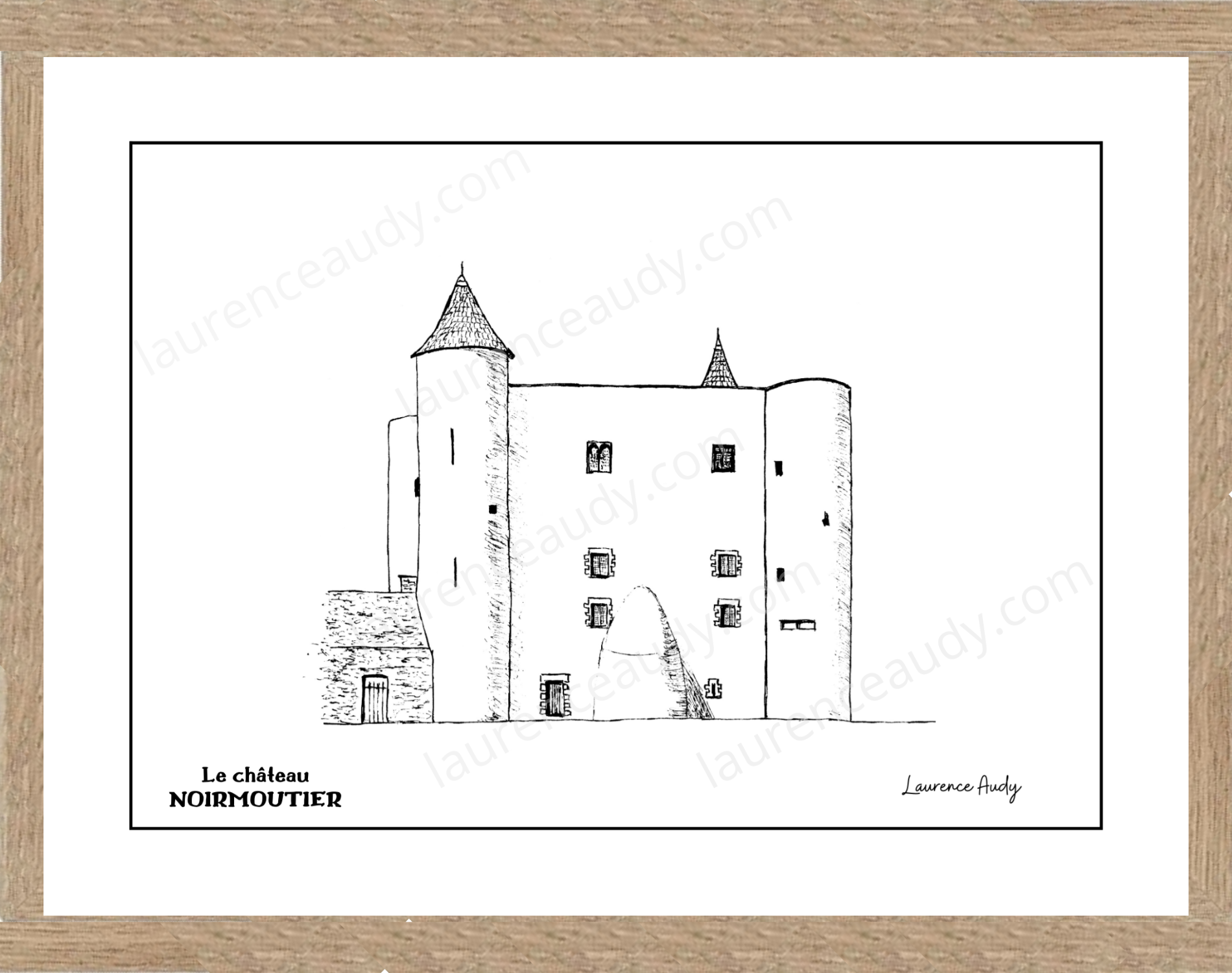 Affiche Château Noirmoutier – Image 2