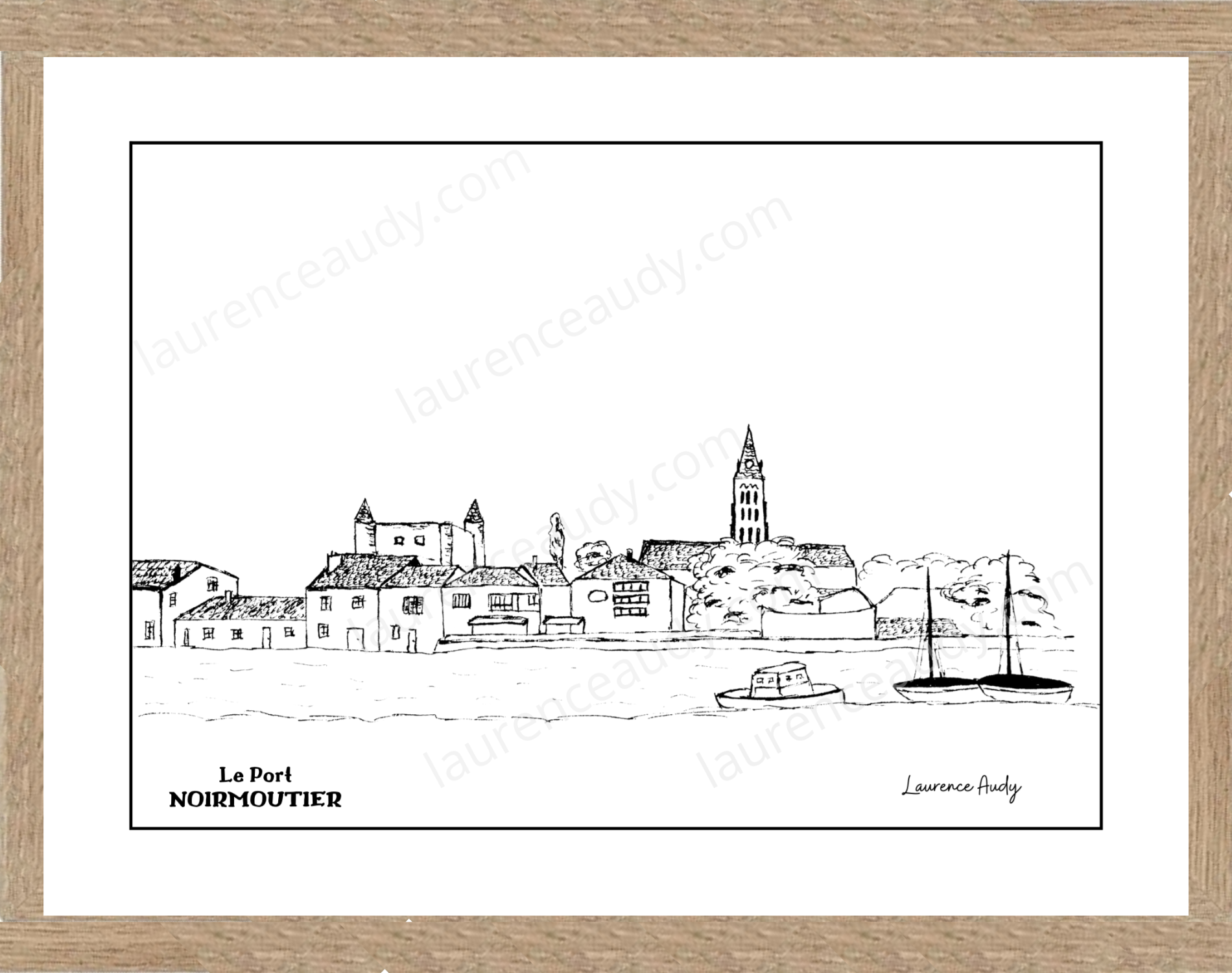 Affiche Le Port Noirmoutier – Image 3