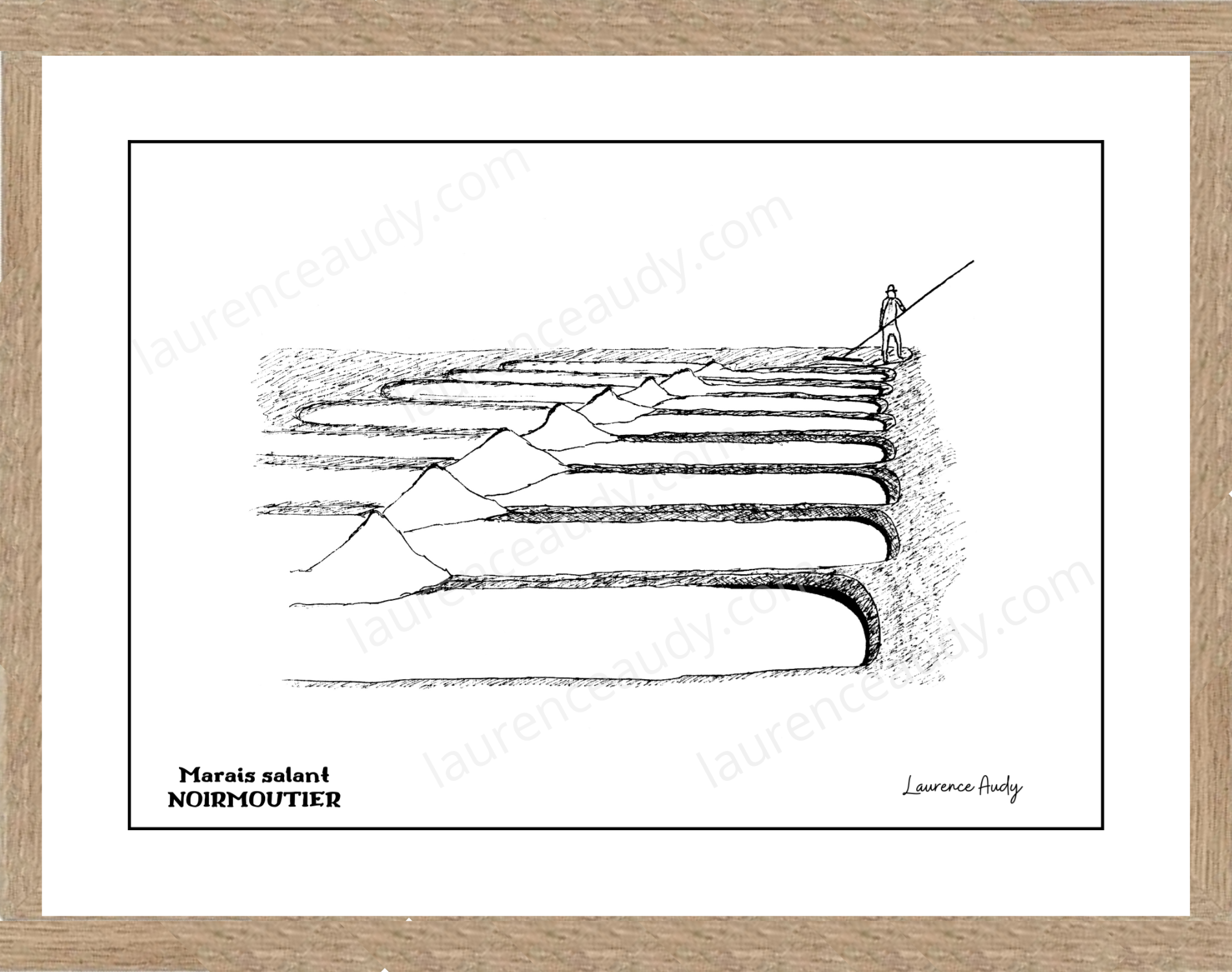 Affiche Marais salant Noirmoutier – Image 3