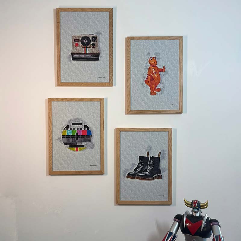 Collection dessins vintage laurence audy