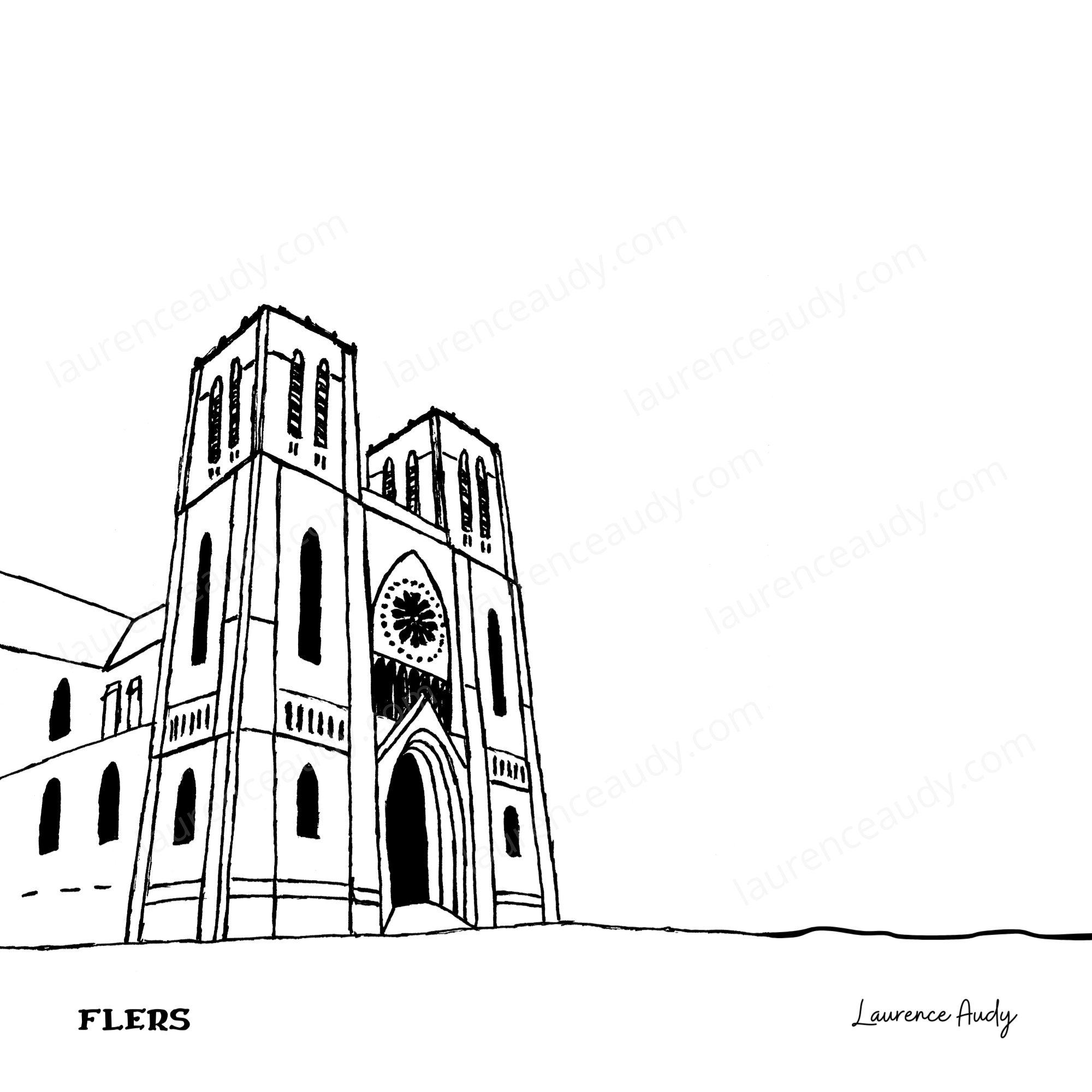 Affiche cathédrale n°2 Flers – Image 4