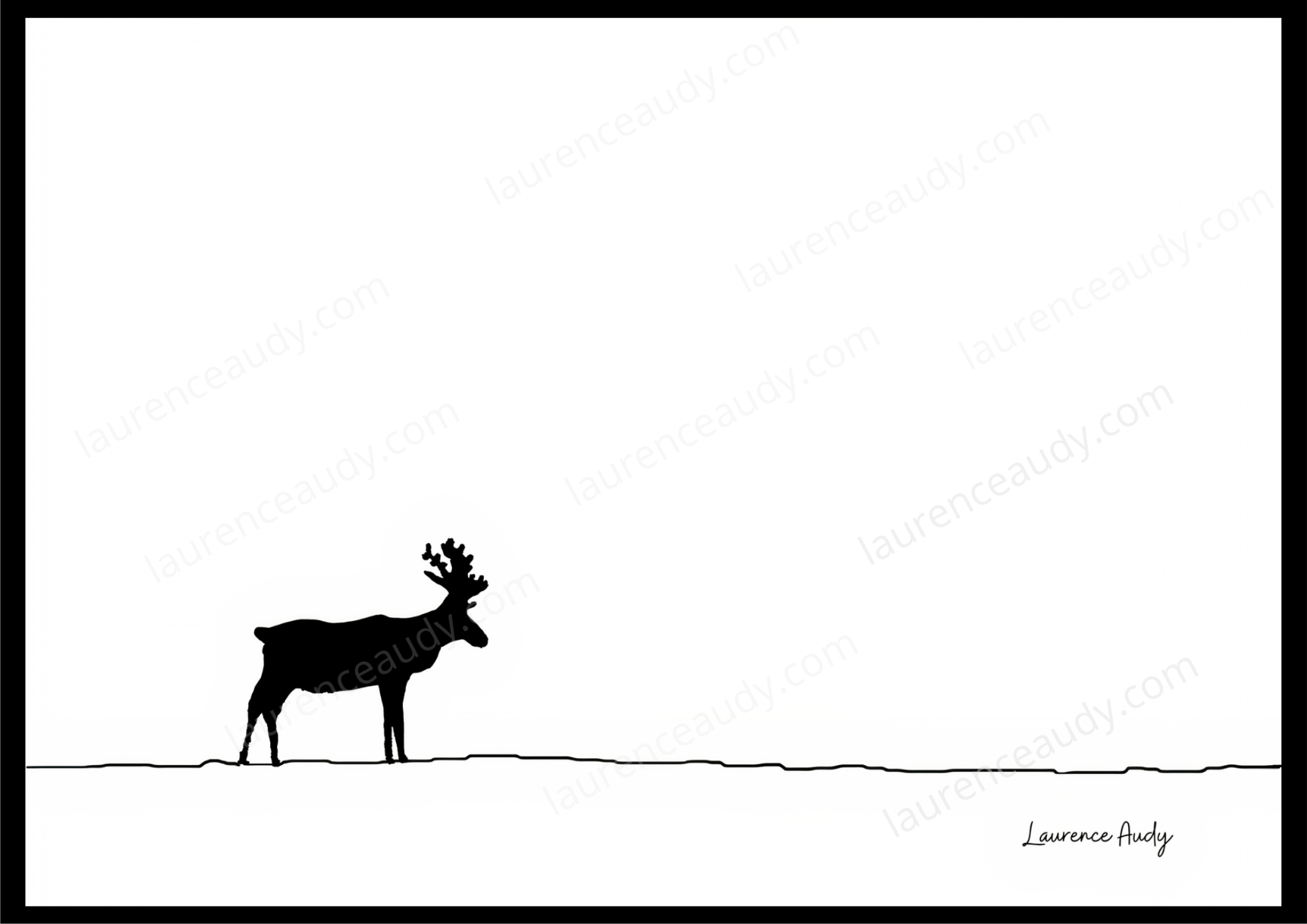 Affiche caribou 01 – Image 4