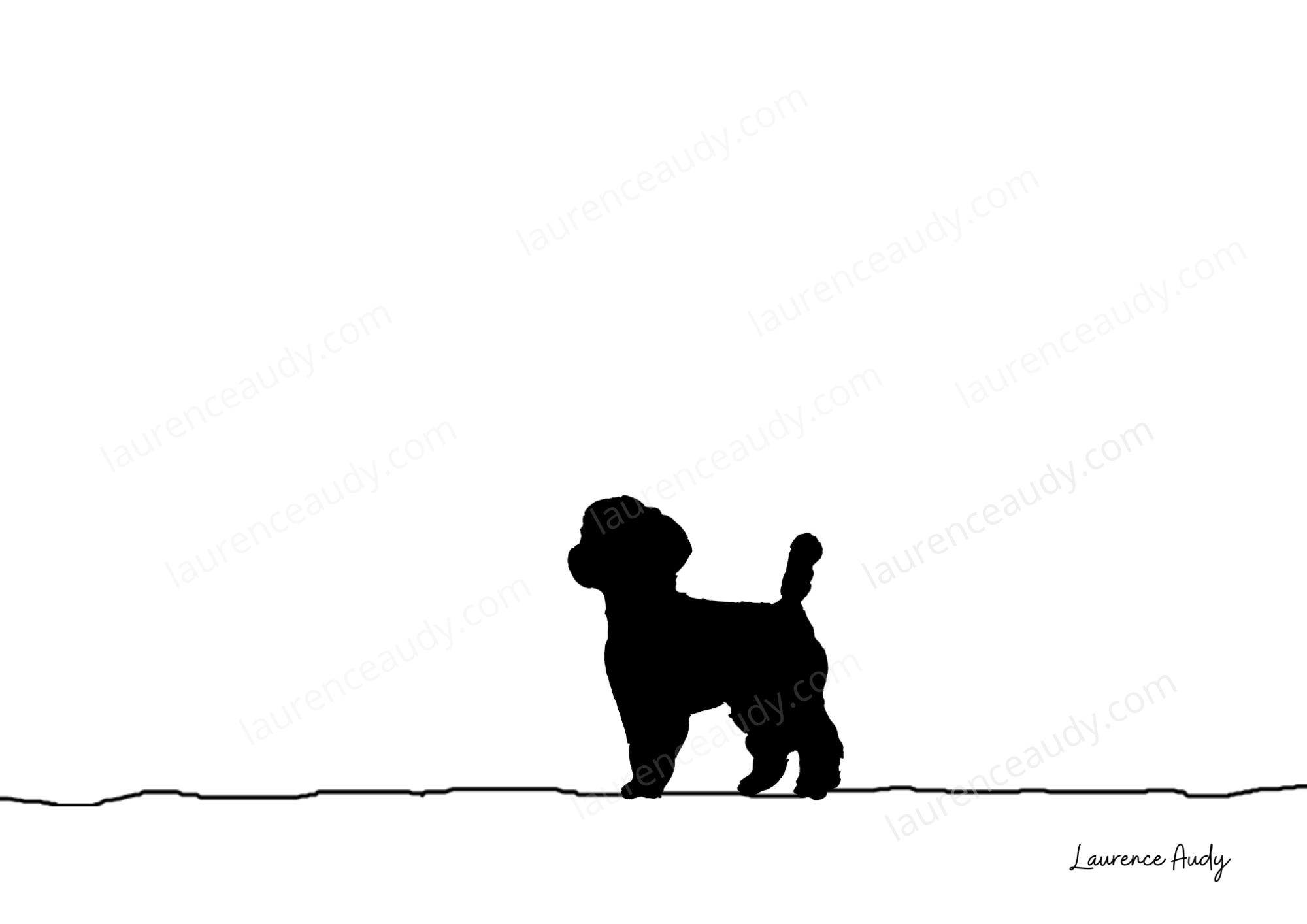 Affiche chien Bichon 01 – Image 4