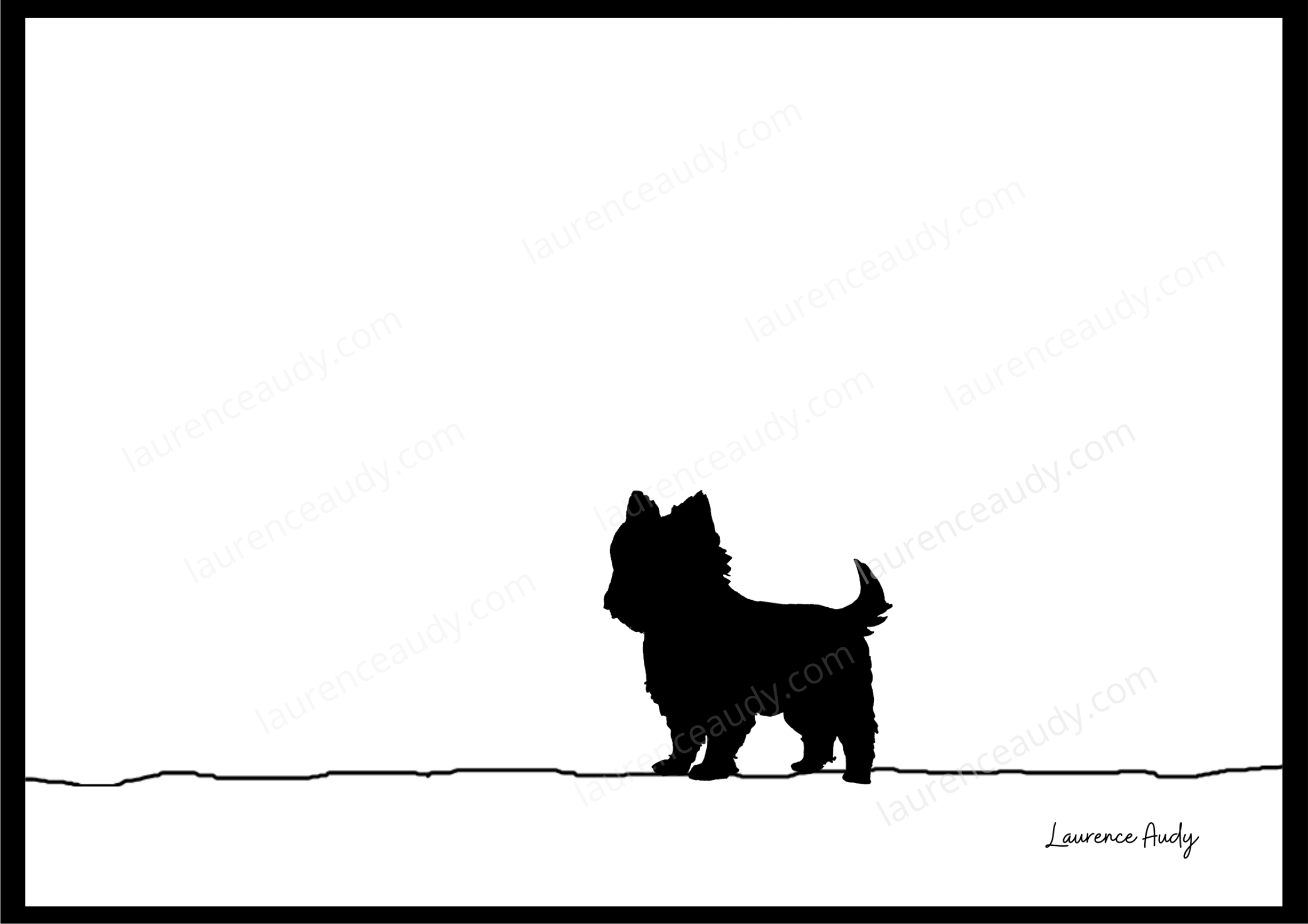 Affiche chien Cairn Terrier 01 – Image 4