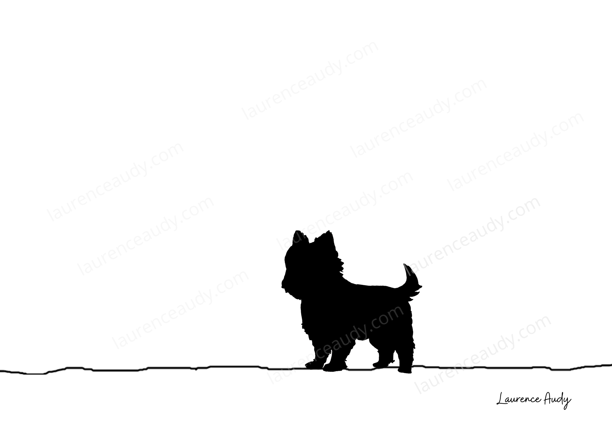 Affiche chien Cairn Terrier 01 – Image 3