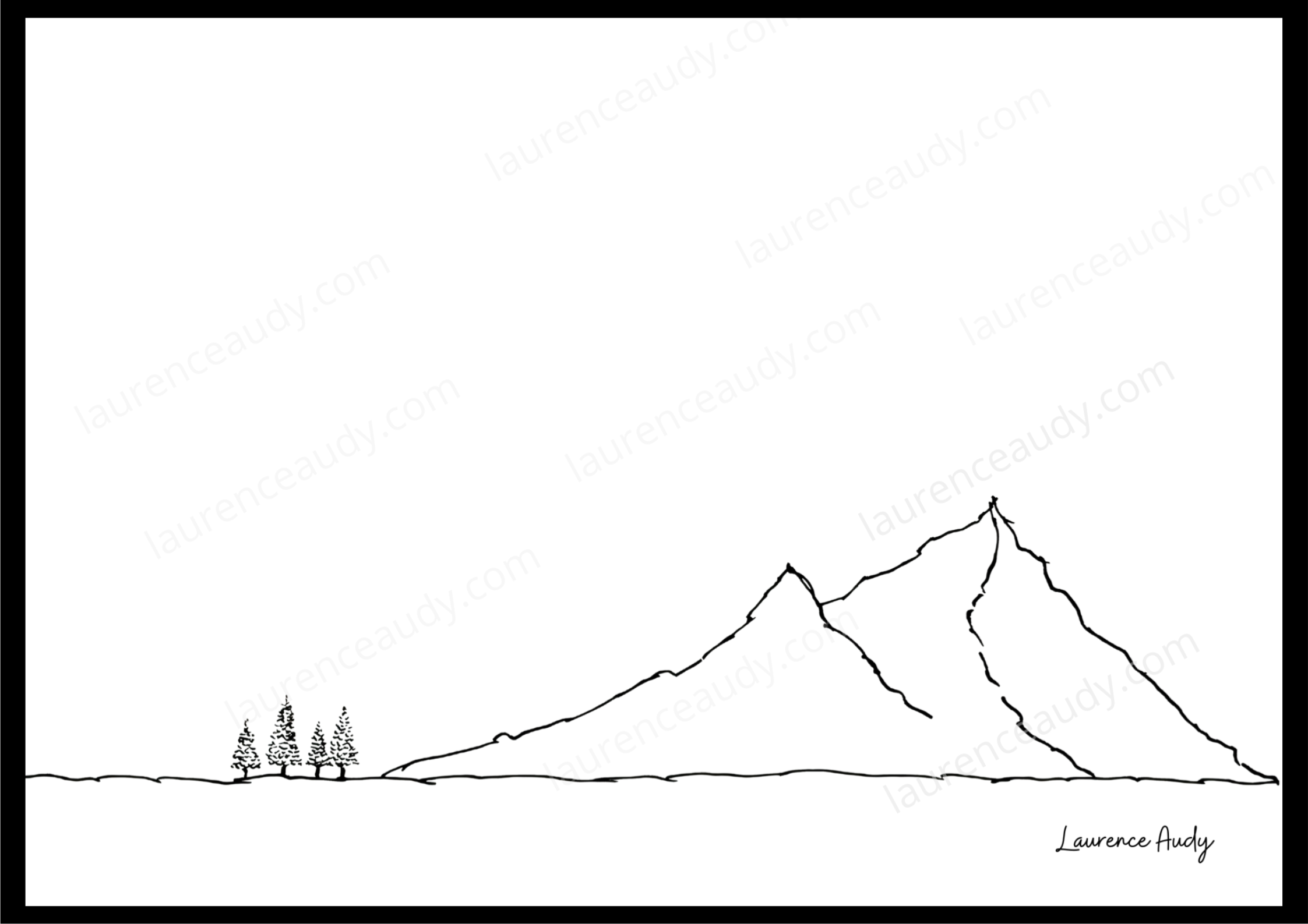 Affiche montagne 02 – Image 3