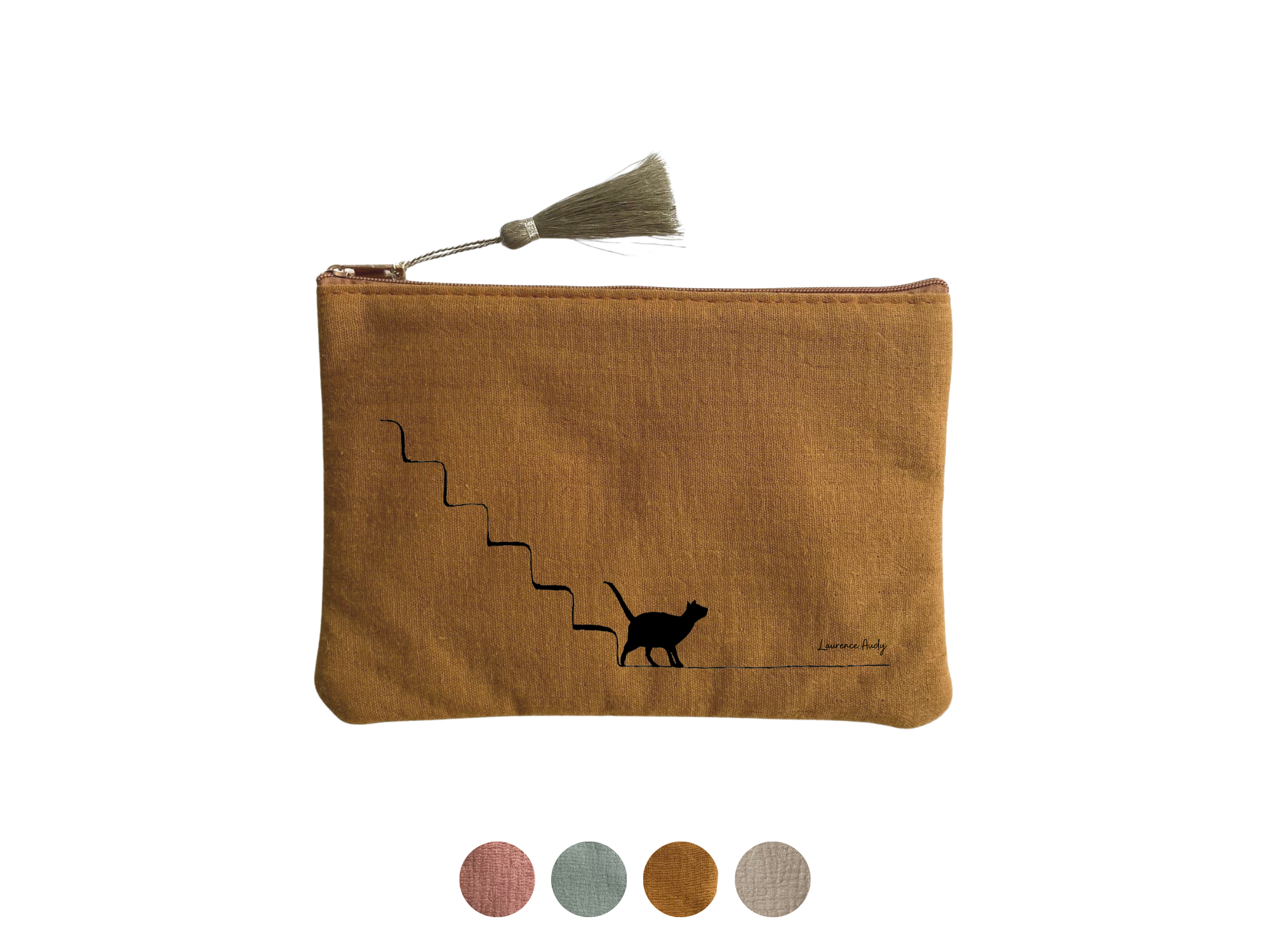 Pochette Chat n°2 — 20 × 14 cm – Image 4