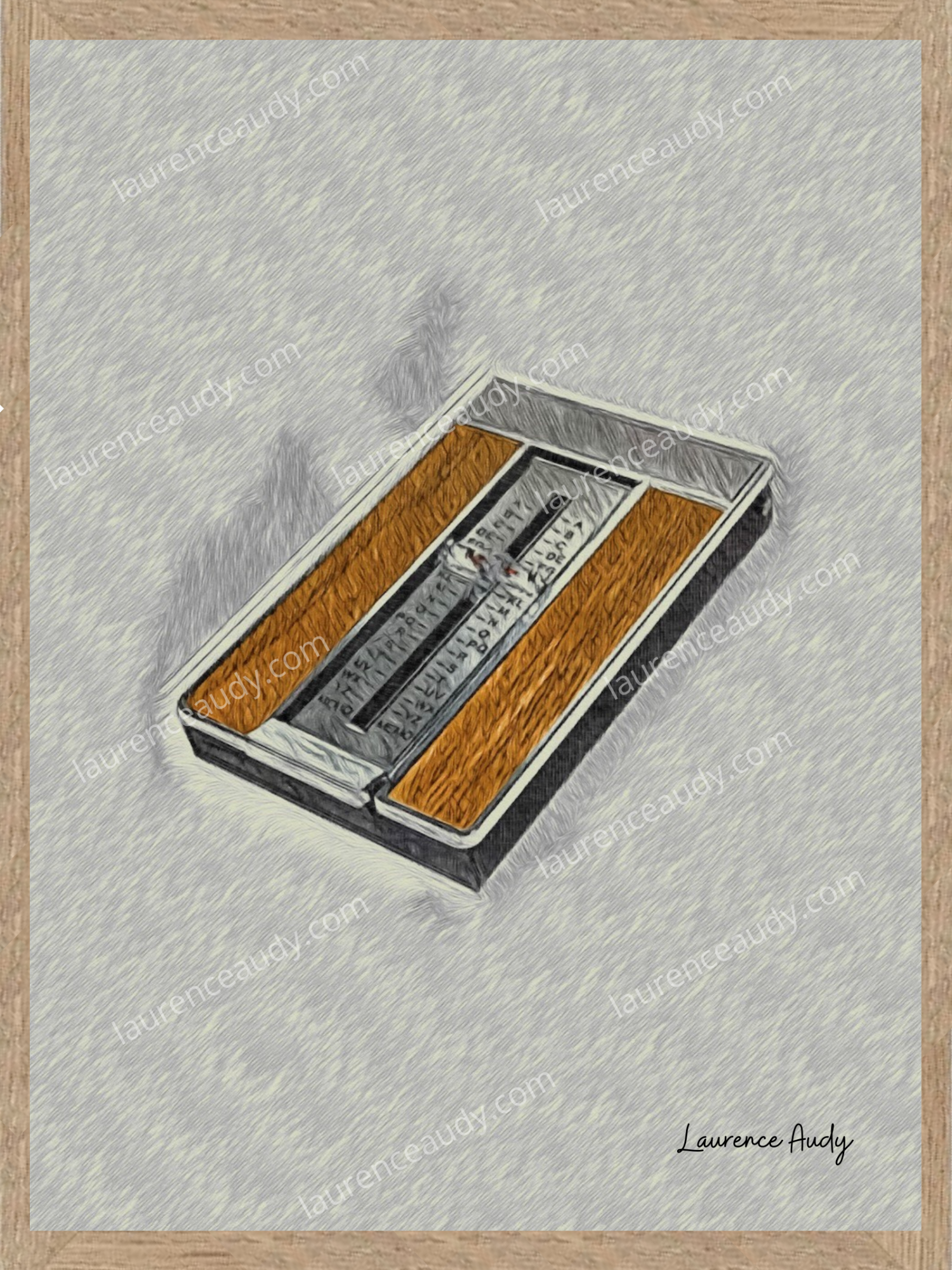 REPERTOIRE FILIGRANE CADRE CHENE