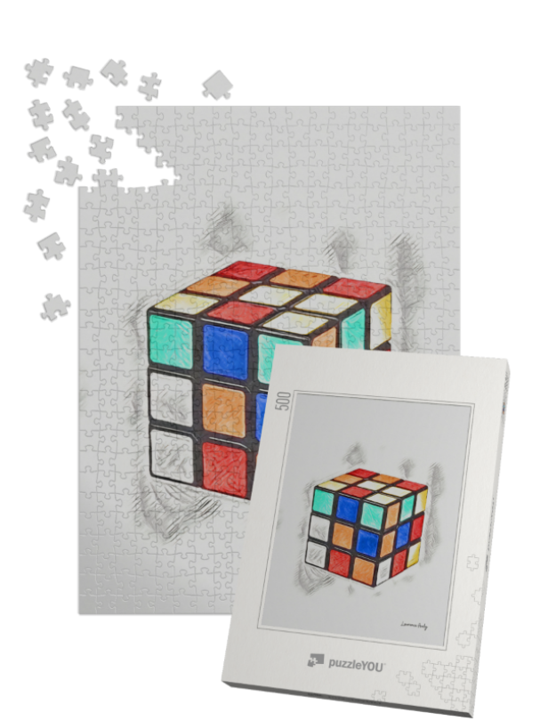 Rubik's-cube-laurence-audy-puzzle-500-pieces-boite|||
