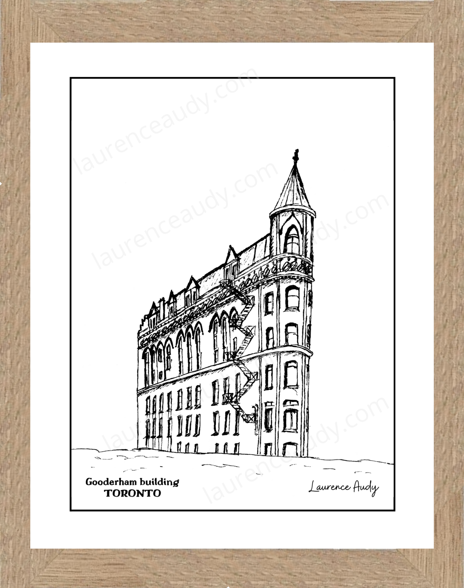 Affiche Gooderham building à Toronto – Image 3
